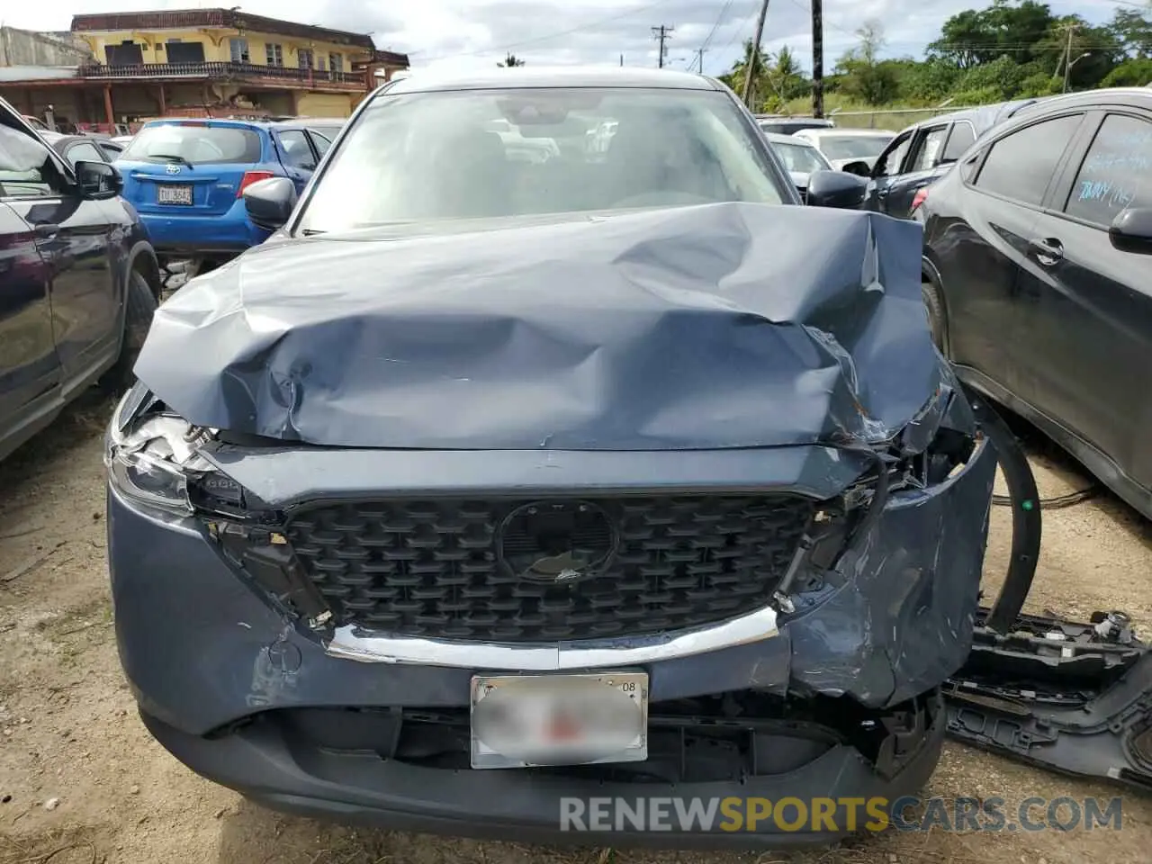 5 fotografías del automóvil dañado JM3KFBAM6P0163340 MAZDA CX-5 2023