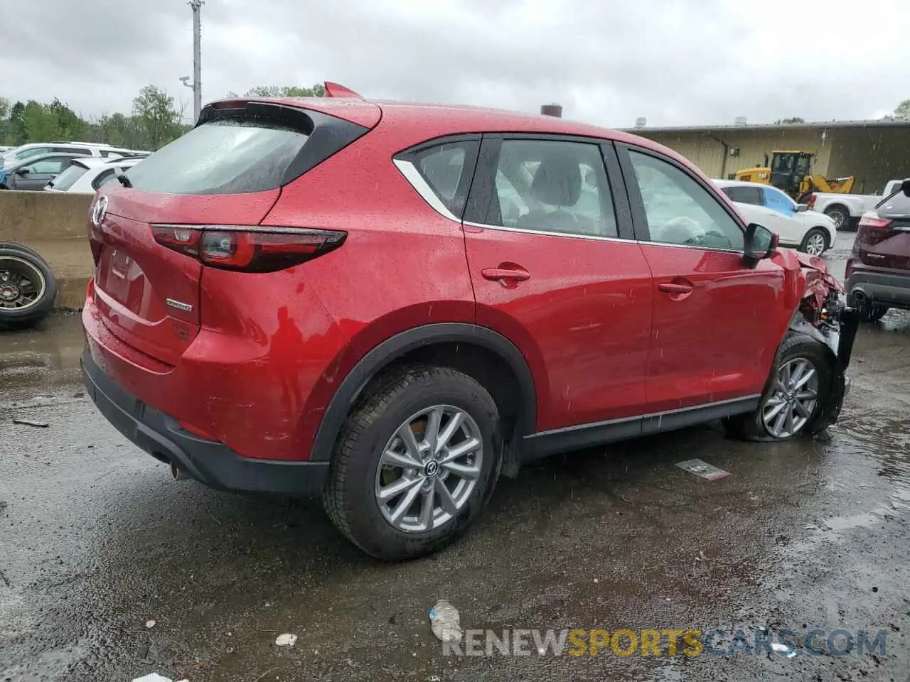 3 fotografías del automóvil dañado JM3KFBAM6P0188724 MAZDA CX-5 2023