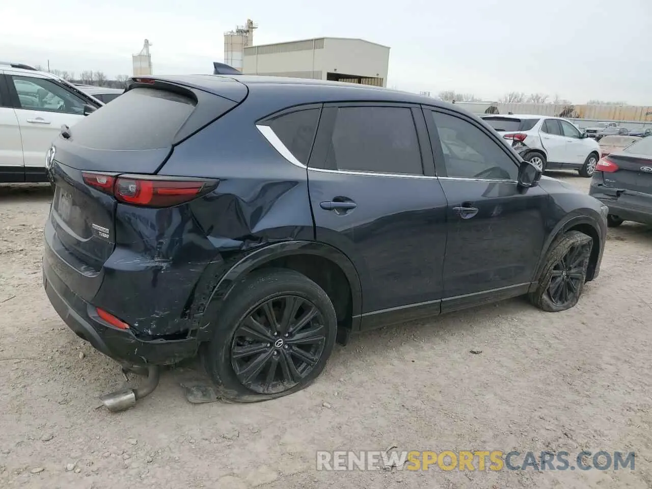 3 fotografías del automóvil dañado JM3KFBAY0P0114573 MAZDA CX-5 2023