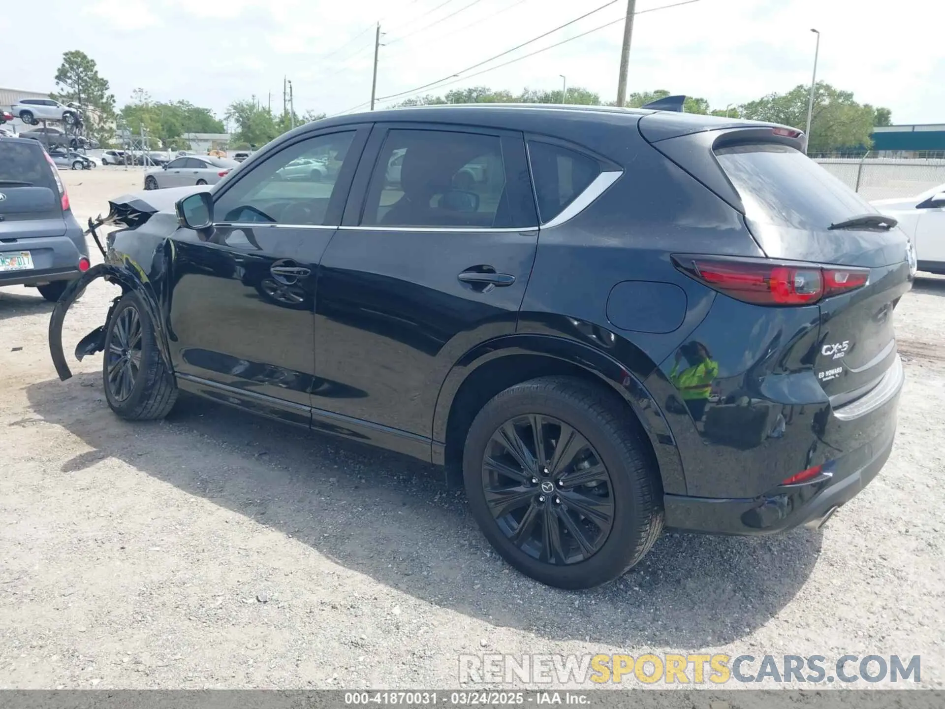 3 fotografías del automóvil dañado JM3KFBAY0P0228508 MAZDA CX-5 2023