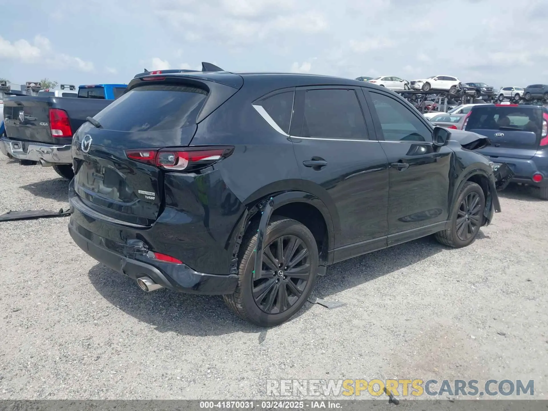 4 fotografías del automóvil dañado JM3KFBAY0P0228508 MAZDA CX-5 2023