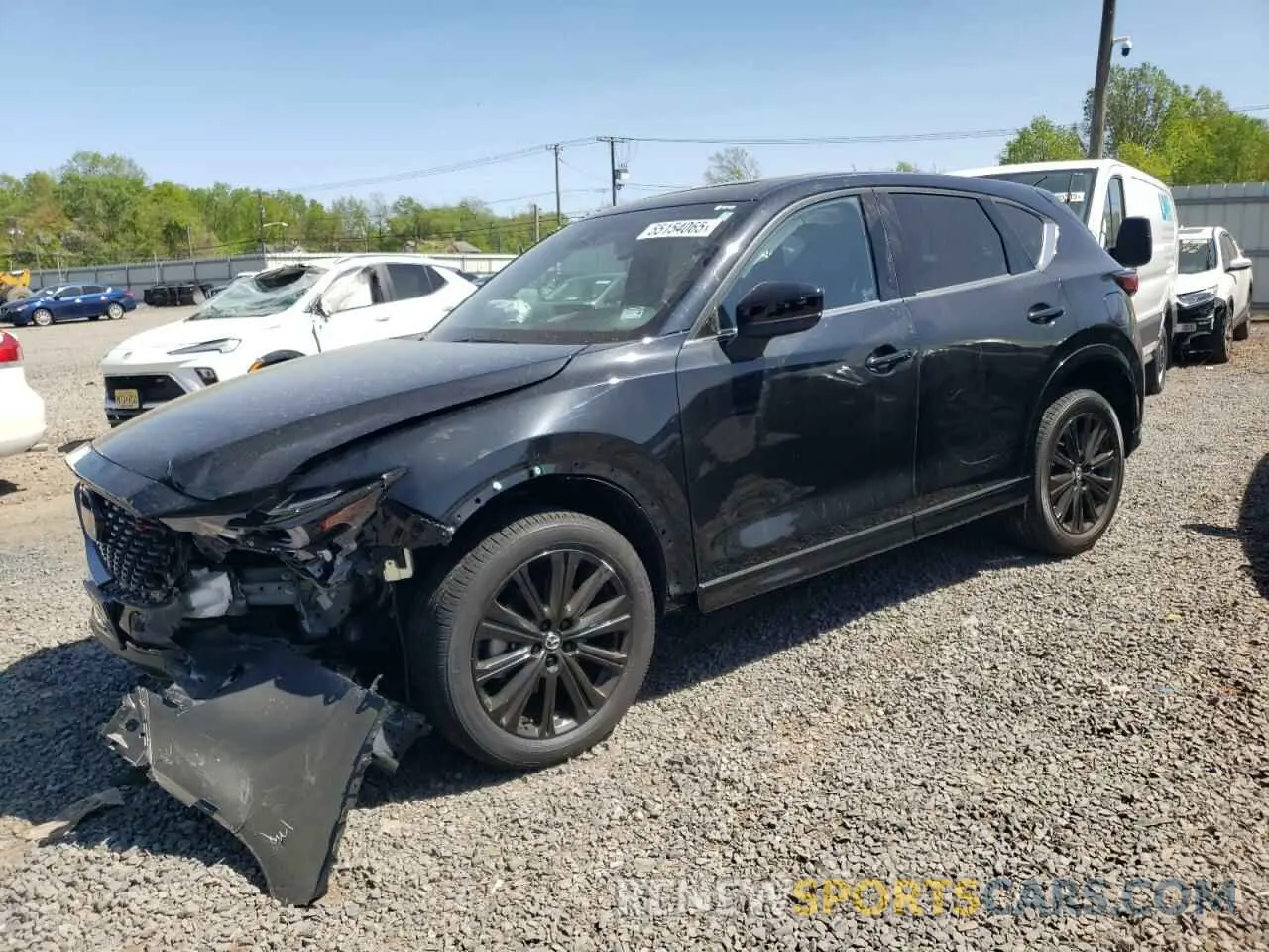1 fotografías del automóvil dañado JM3KFBAY1P0124996 MAZDA CX-5 2023