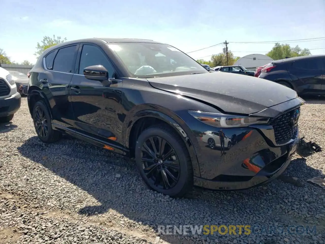 4 fotografías del automóvil dañado JM3KFBAY1P0124996 MAZDA CX-5 2023