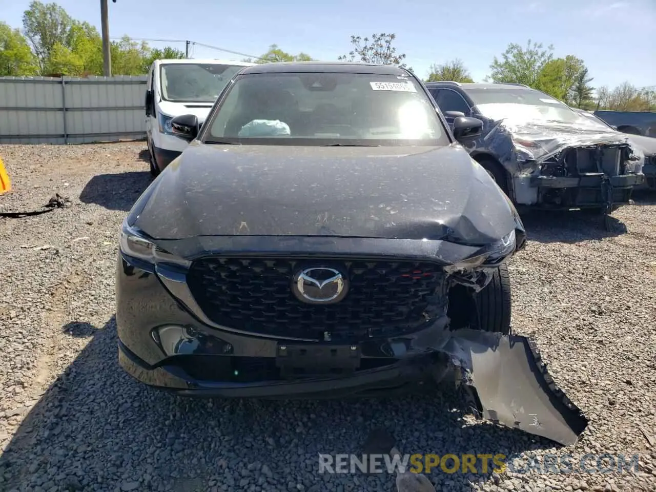 5 fotografías del automóvil dañado JM3KFBAY1P0124996 MAZDA CX-5 2023
