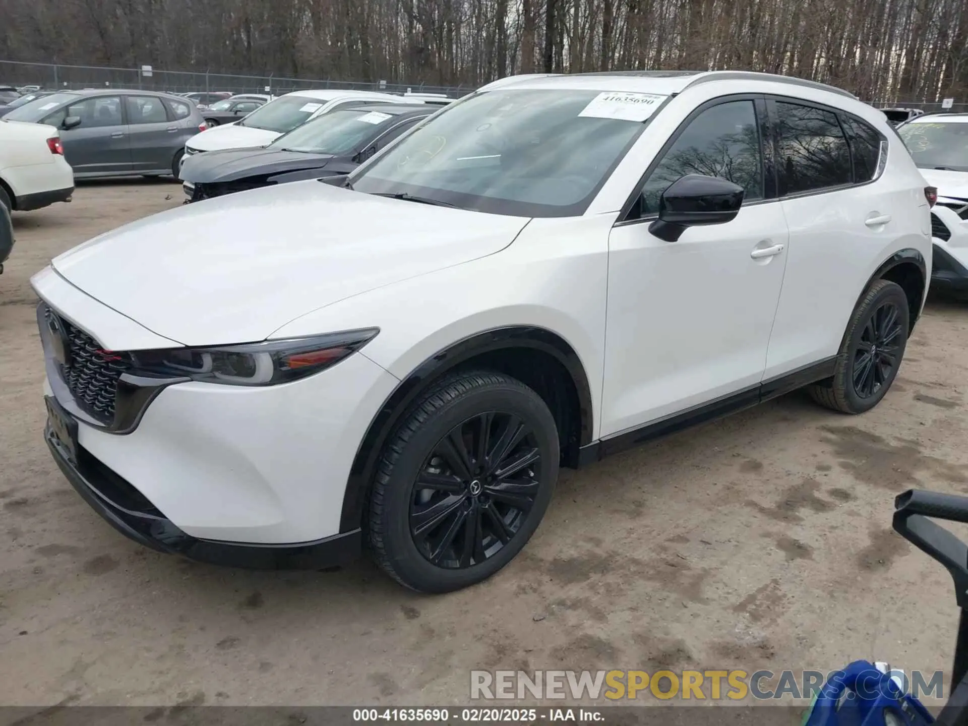 2 fotografías del automóvil dañado JM3KFBAY4P0181371 MAZDA CX-5 2023