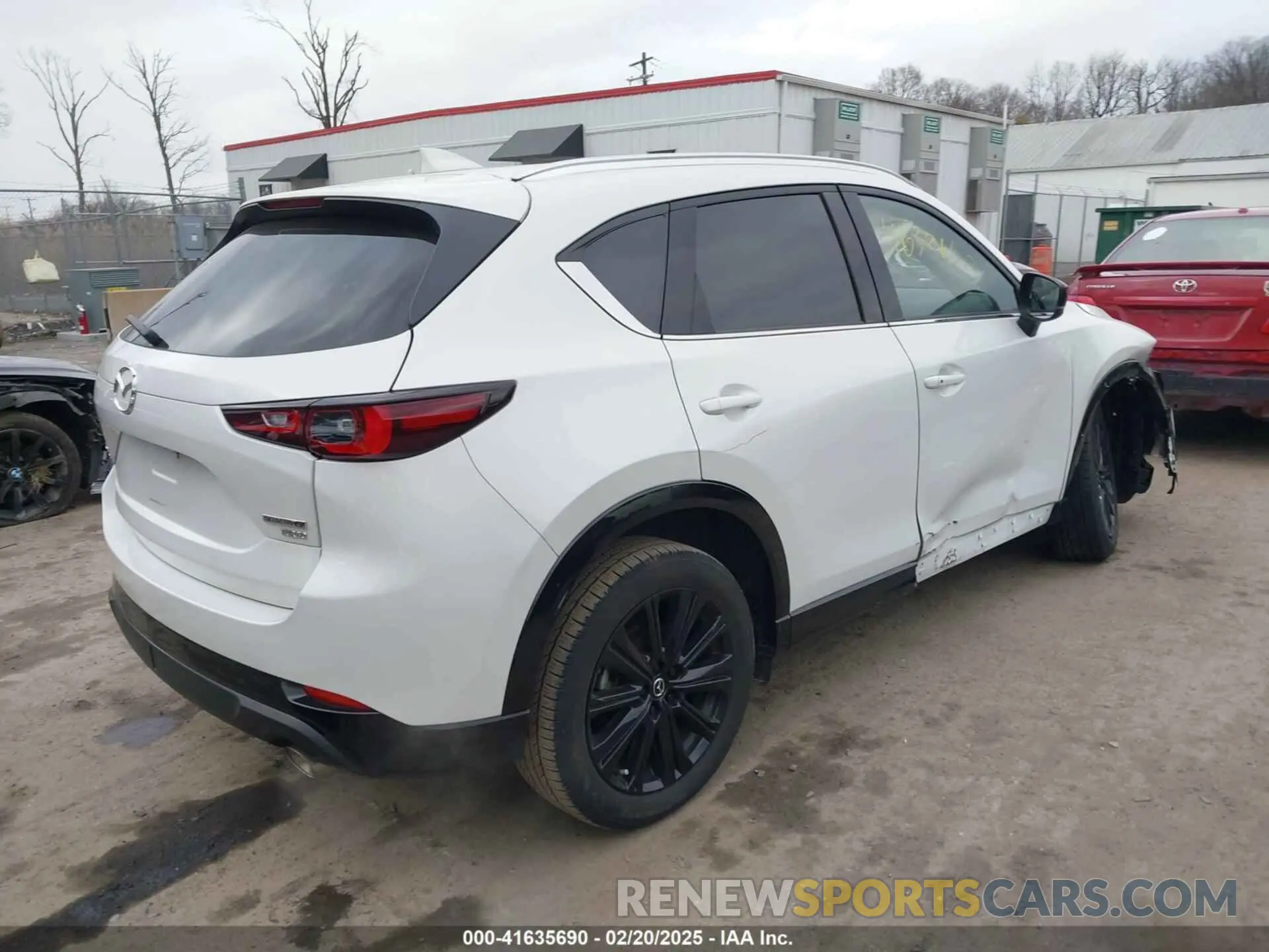 4 fotografías del automóvil dañado JM3KFBAY4P0181371 MAZDA CX-5 2023