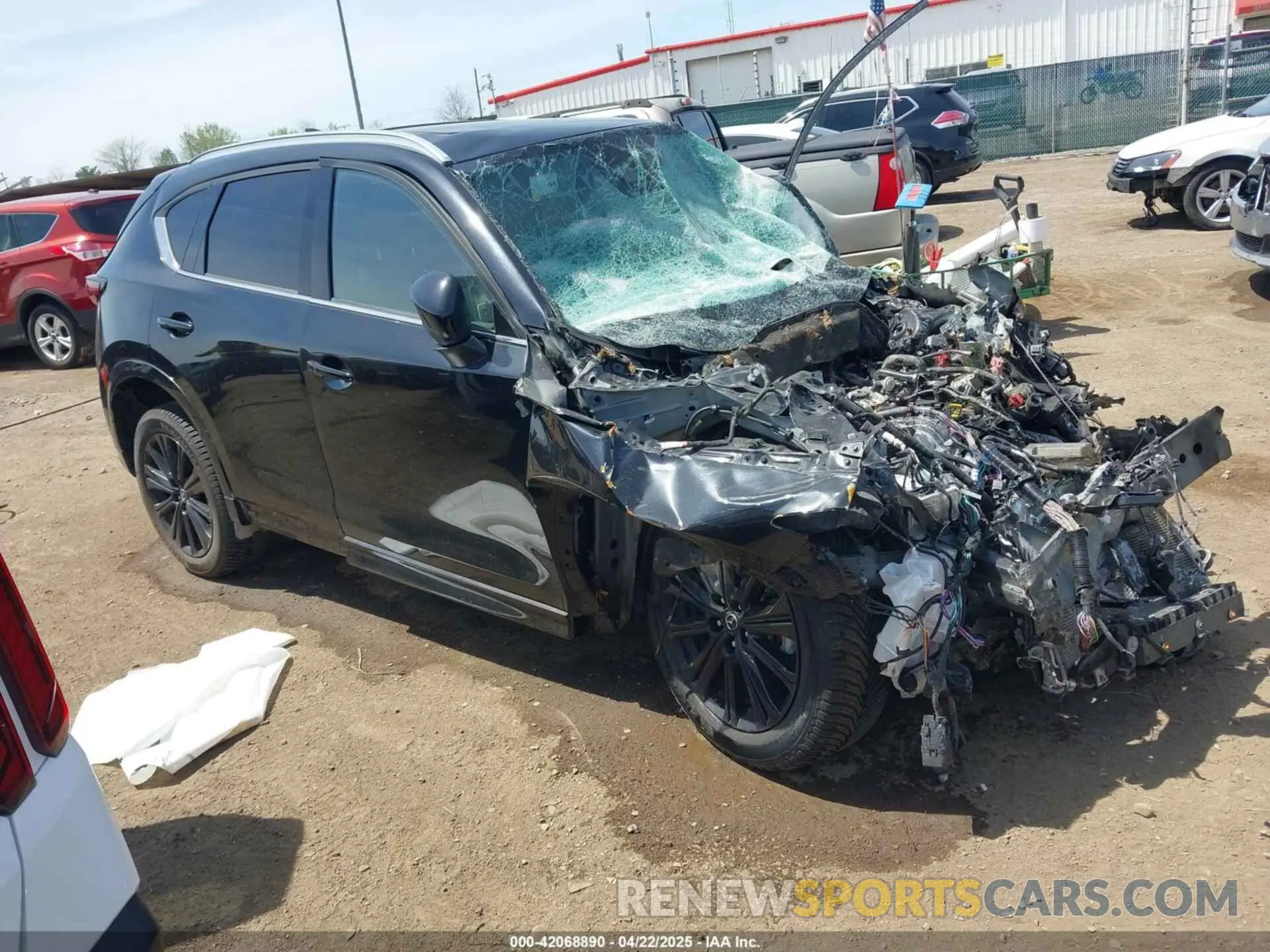 1 fotografías del automóvil dañado JM3KFBAY6P0121270 MAZDA CX-5 2023