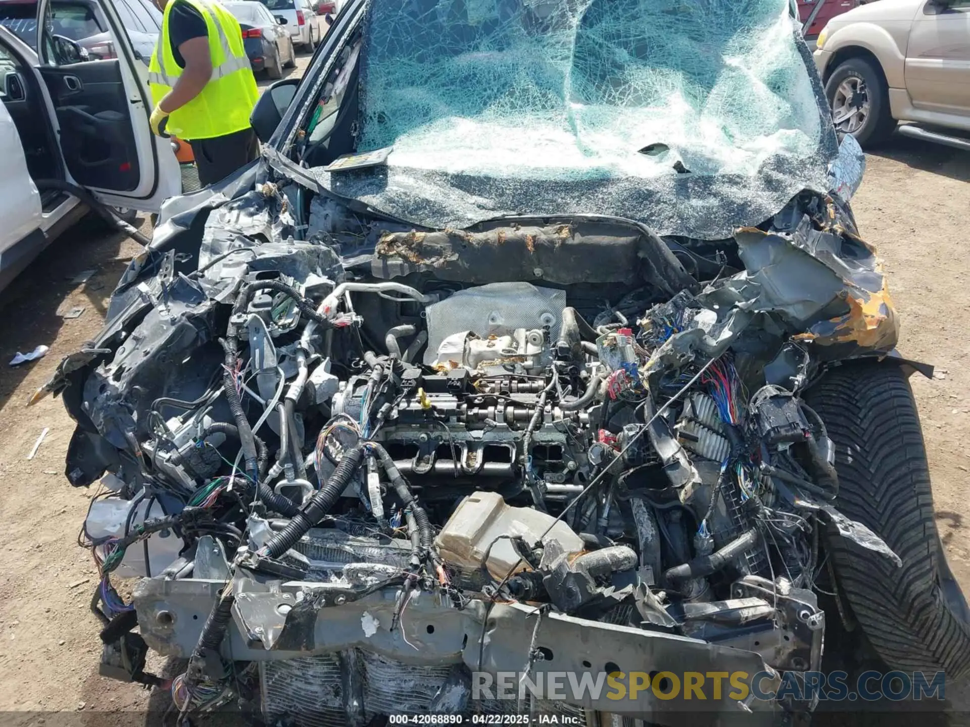 10 fotografías del automóvil dañado JM3KFBAY6P0121270 MAZDA CX-5 2023