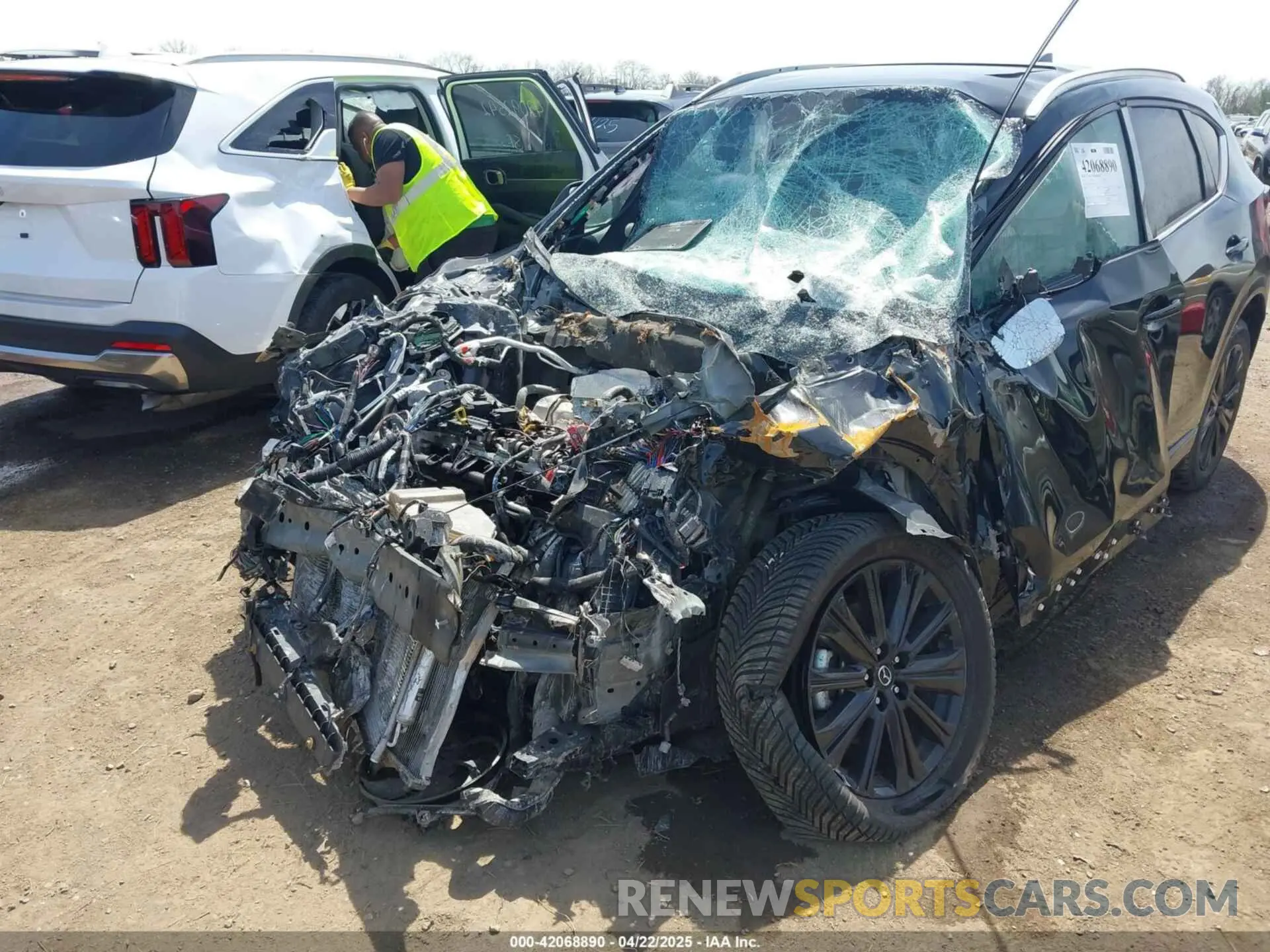 6 fotografías del automóvil dañado JM3KFBAY6P0121270 MAZDA CX-5 2023