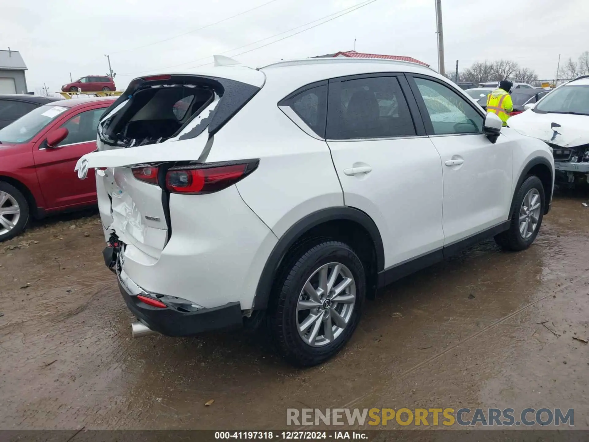 4 fotografías del automóvil dañado JM3KFBBM0P0222039 MAZDA CX-5 2023