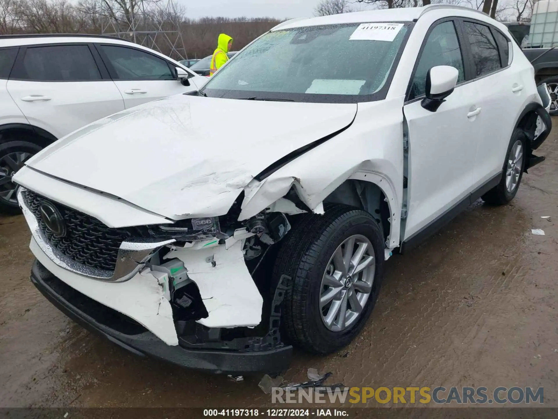 6 fotografías del automóvil dañado JM3KFBBM0P0222039 MAZDA CX-5 2023