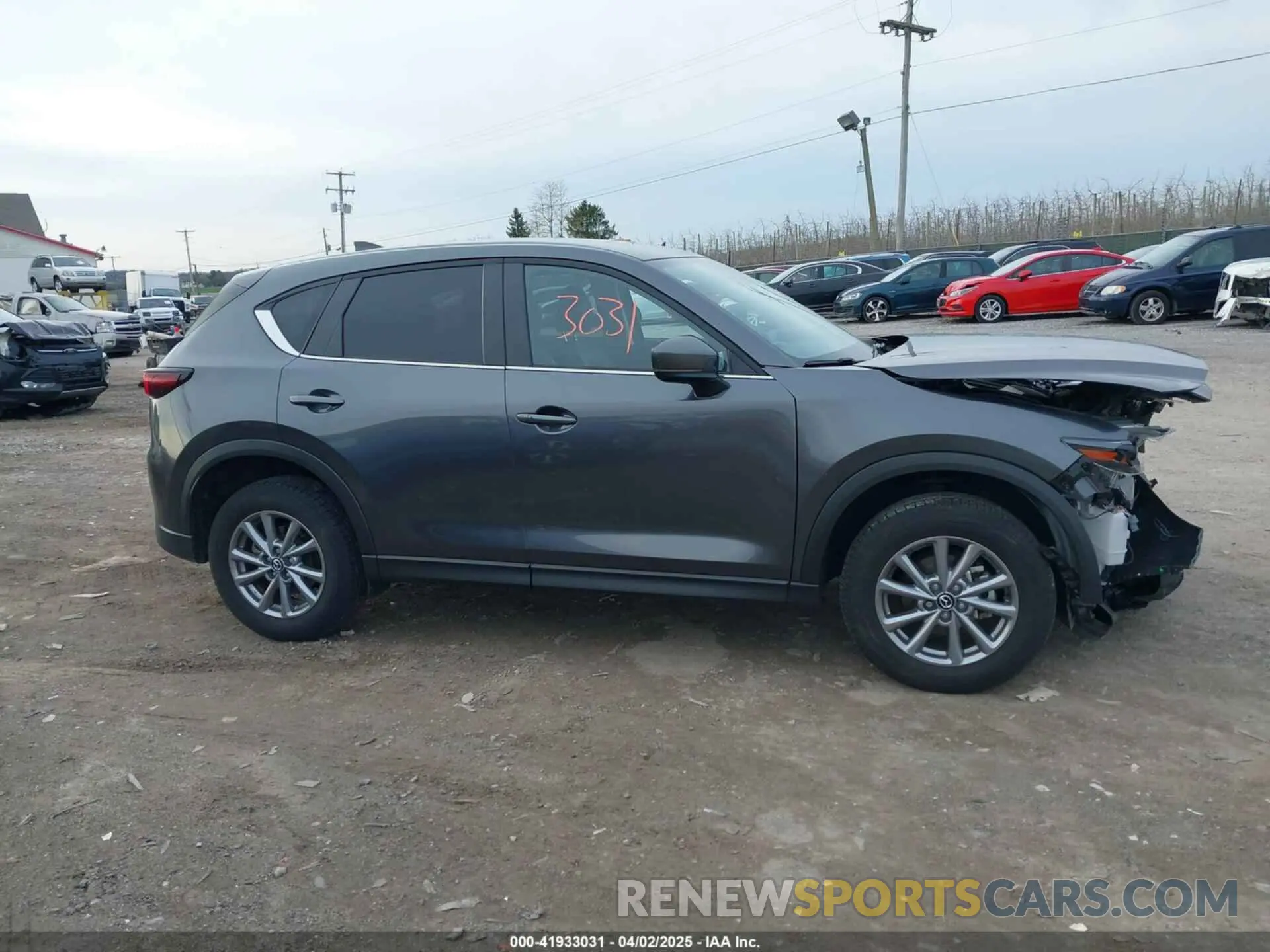 13 fotografías del automóvil dañado JM3KFBBM1P0143222 MAZDA CX-5 2023