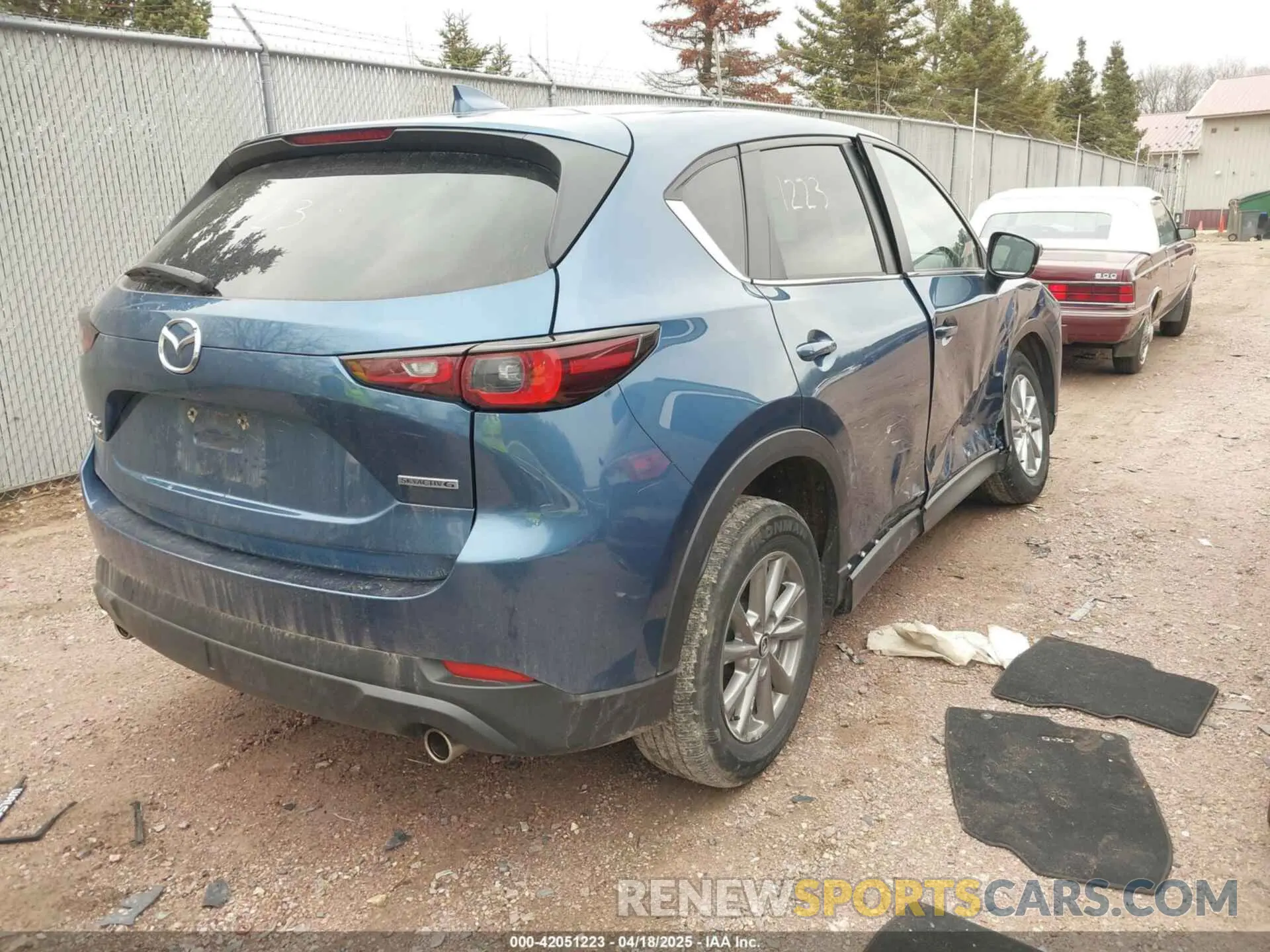 4 fotografías del automóvil dañado JM3KFBBM1P0274313 MAZDA CX-5 2023