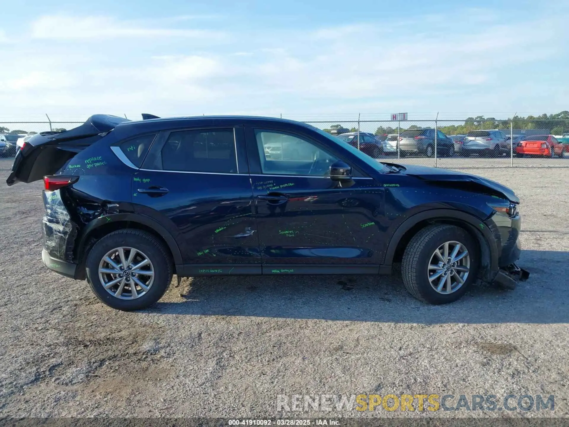 13 fotografías del automóvil dañado JM3KFBBM1P0284887 MAZDA CX-5 2023