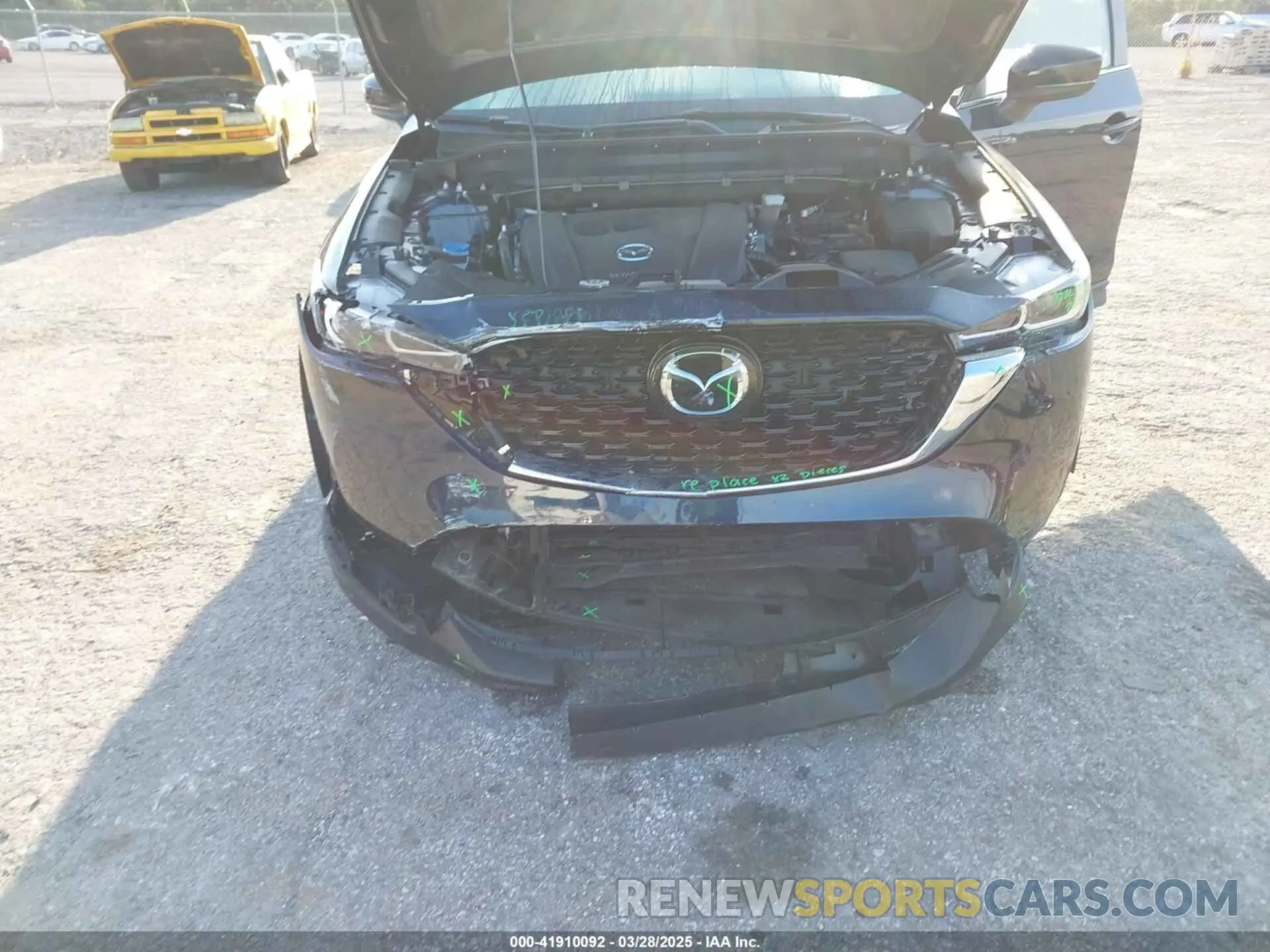 17 fotografías del automóvil dañado JM3KFBBM1P0284887 MAZDA CX-5 2023