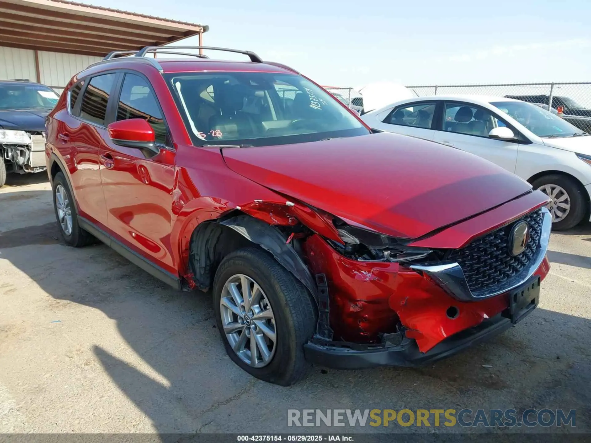 1 fotografías del automóvil dañado JM3KFBBM3P0288293 MAZDA CX-5 2023