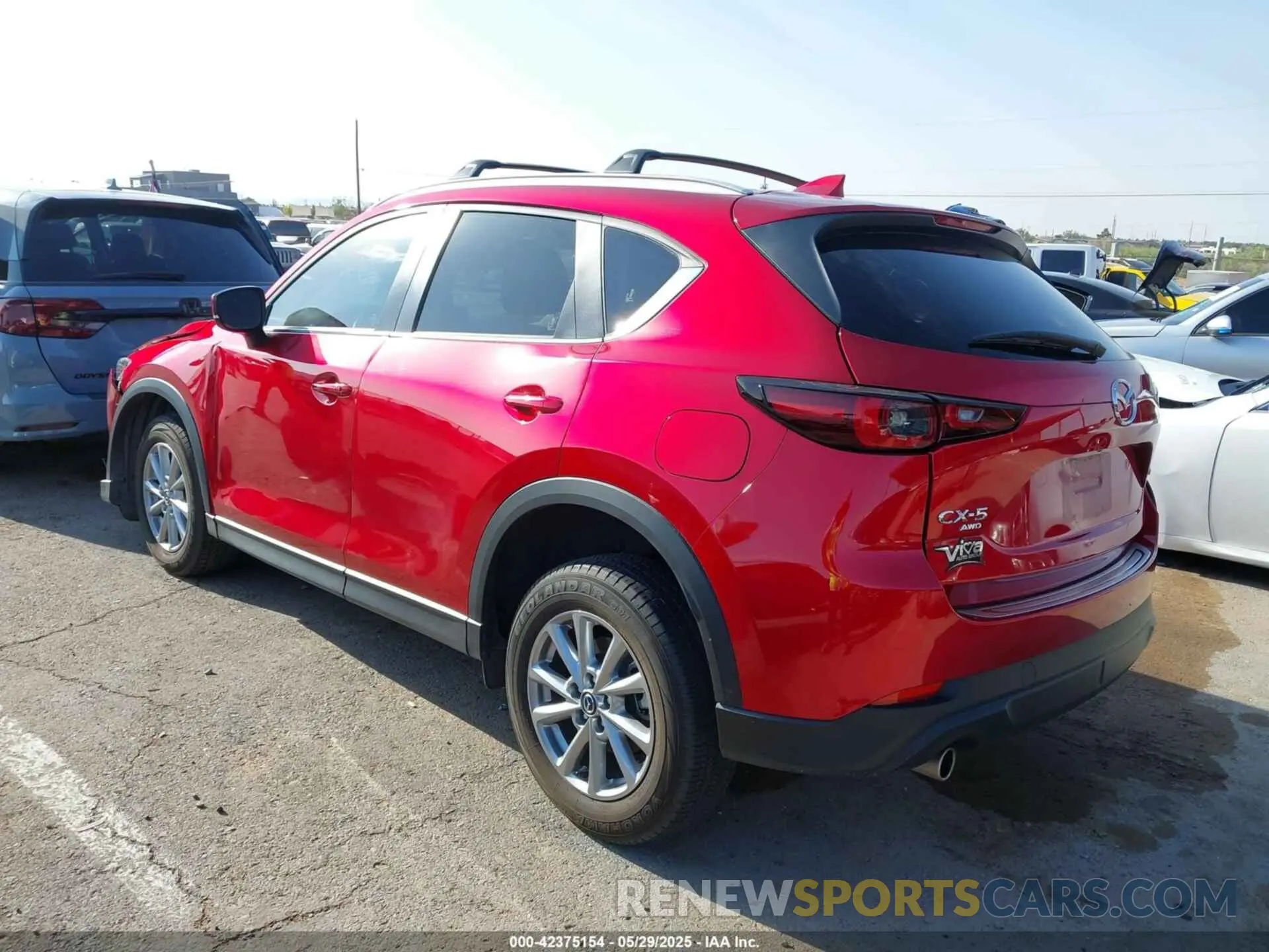 3 fotografías del automóvil dañado JM3KFBBM3P0288293 MAZDA CX-5 2023