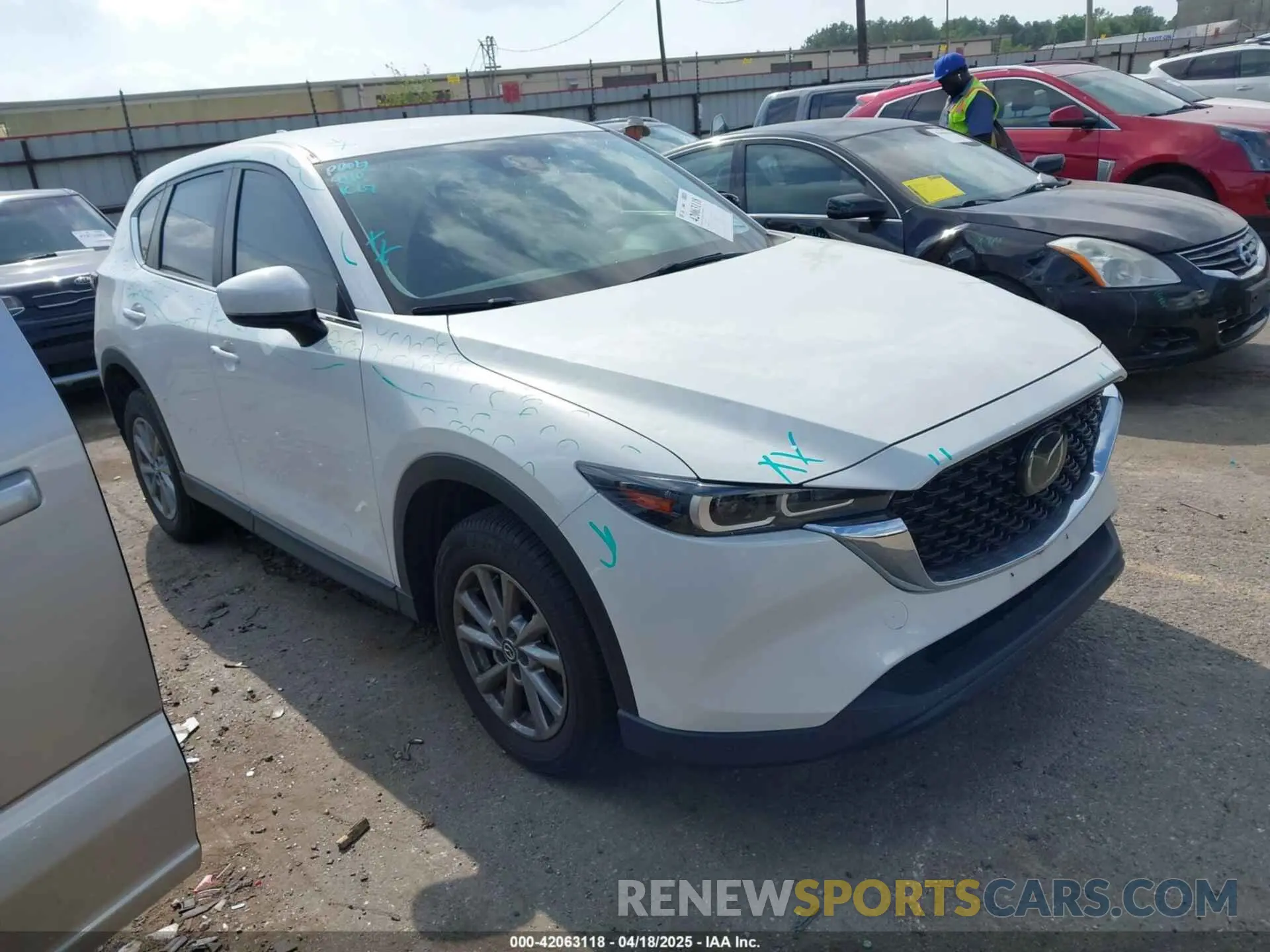 1 fotografías del automóvil dañado JM3KFBBM4P0164680 MAZDA CX-5 2023