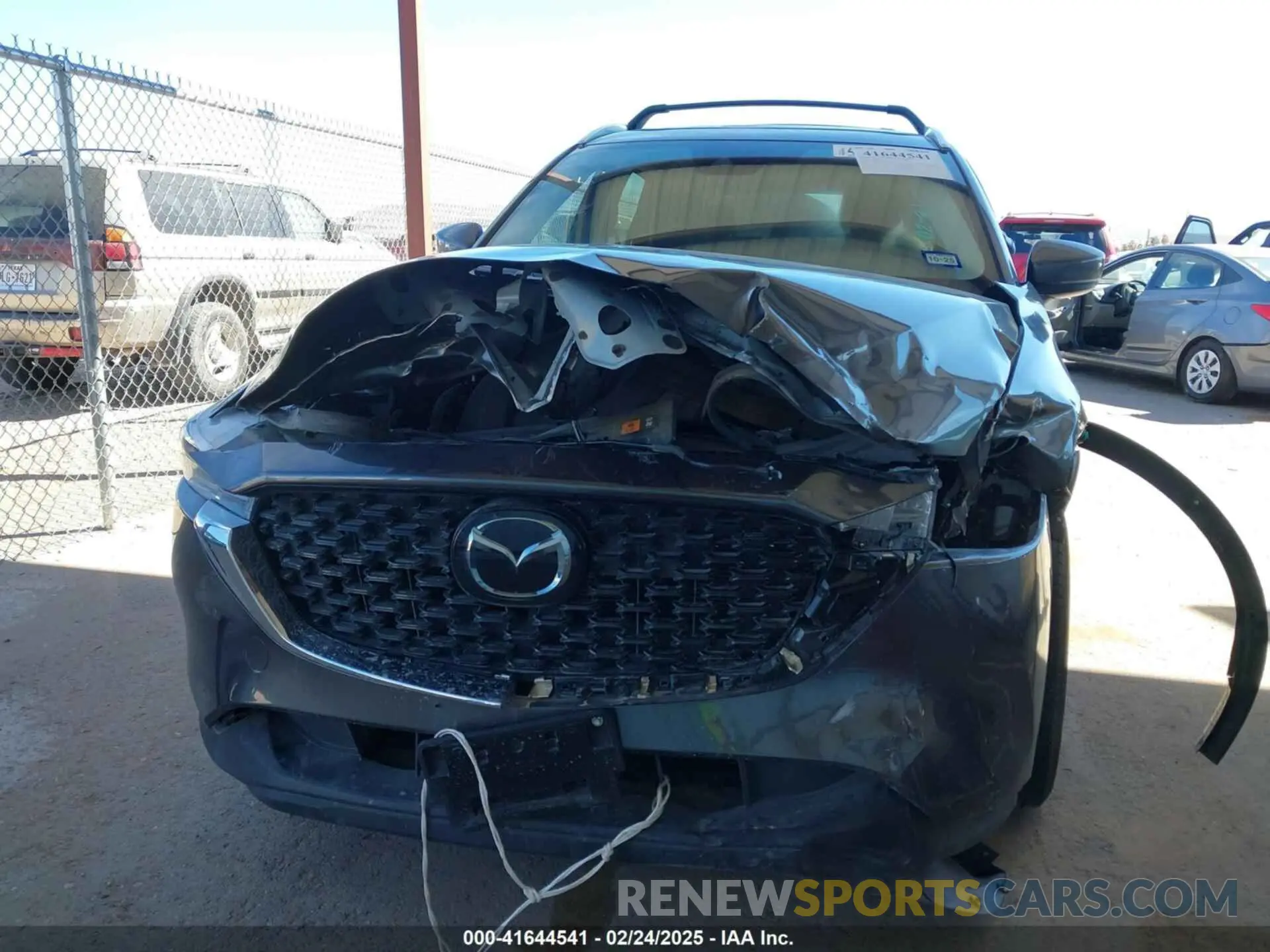 6 fotografías del automóvil dañado JM3KFBBM4P0291283 MAZDA CX-5 2023
