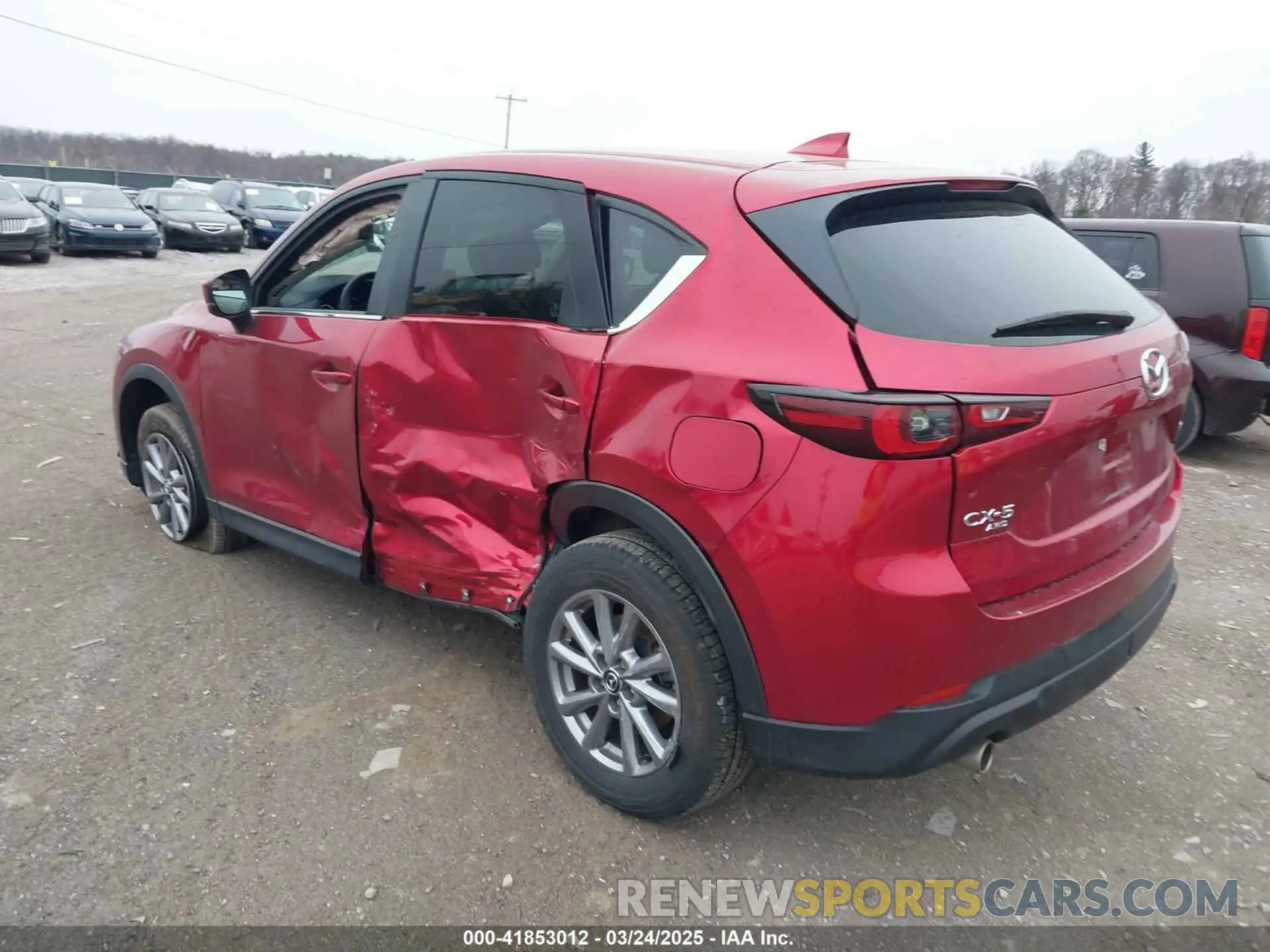 3 fotografías del automóvil dañado JM3KFBBM6P0252808 MAZDA CX-5 2023