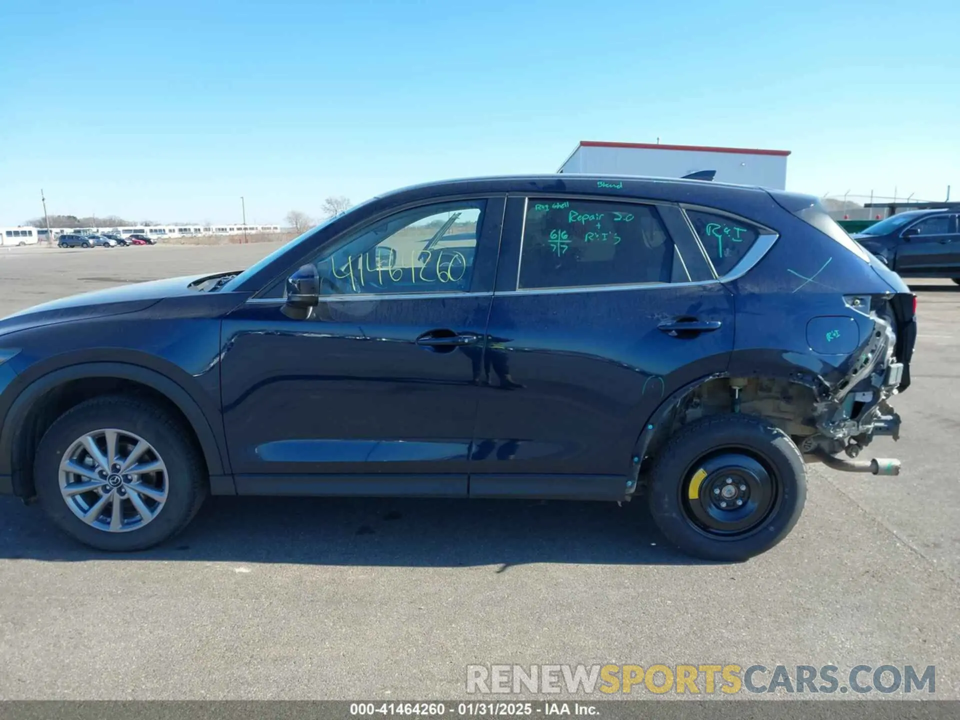 15 fotografías del automóvil dañado JM3KFBBM7P0171770 MAZDA CX-5 2023