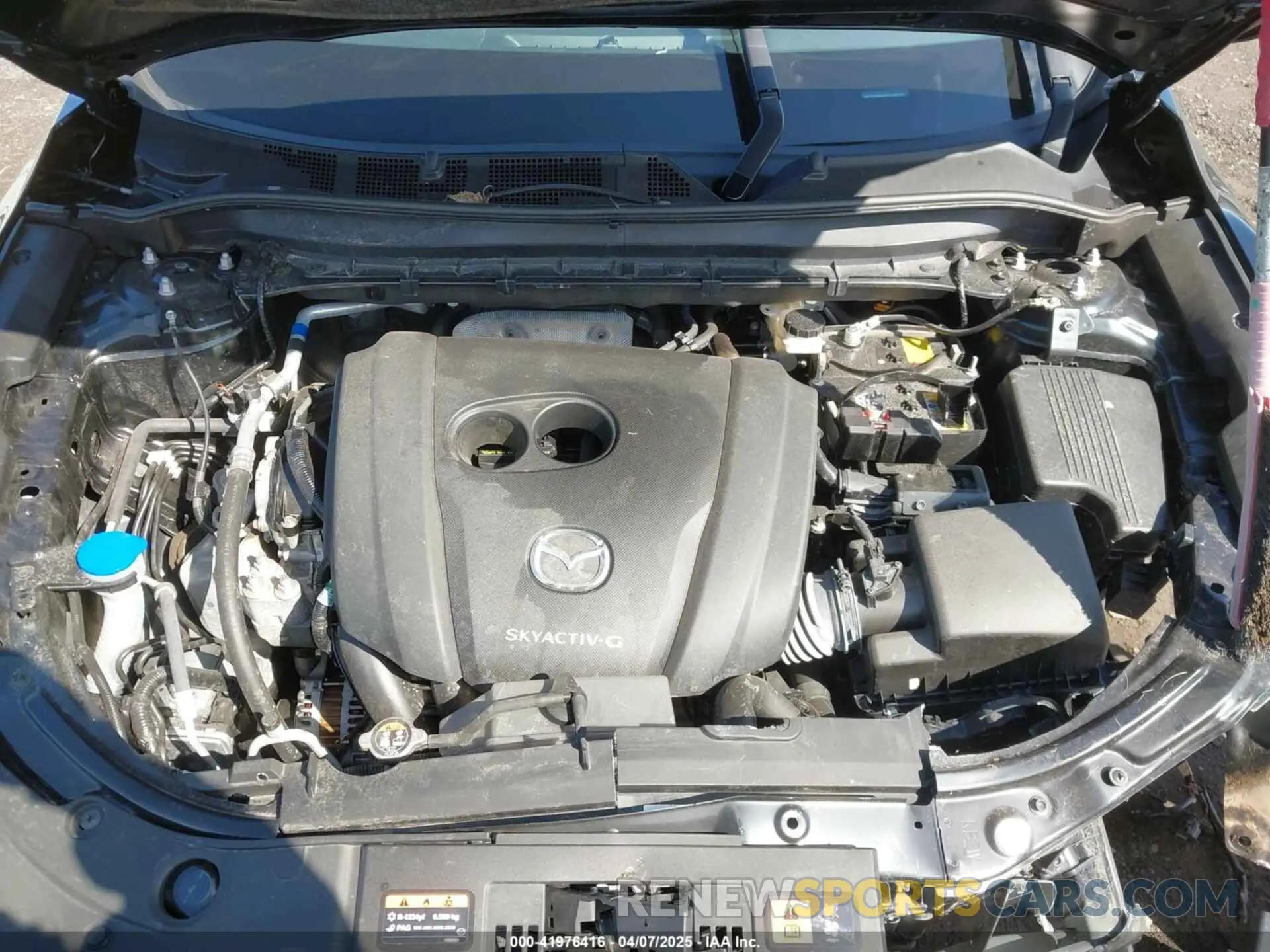 10 fotografías del automóvil dañado JM3KFBBMXP0149150 MAZDA CX-5 2023