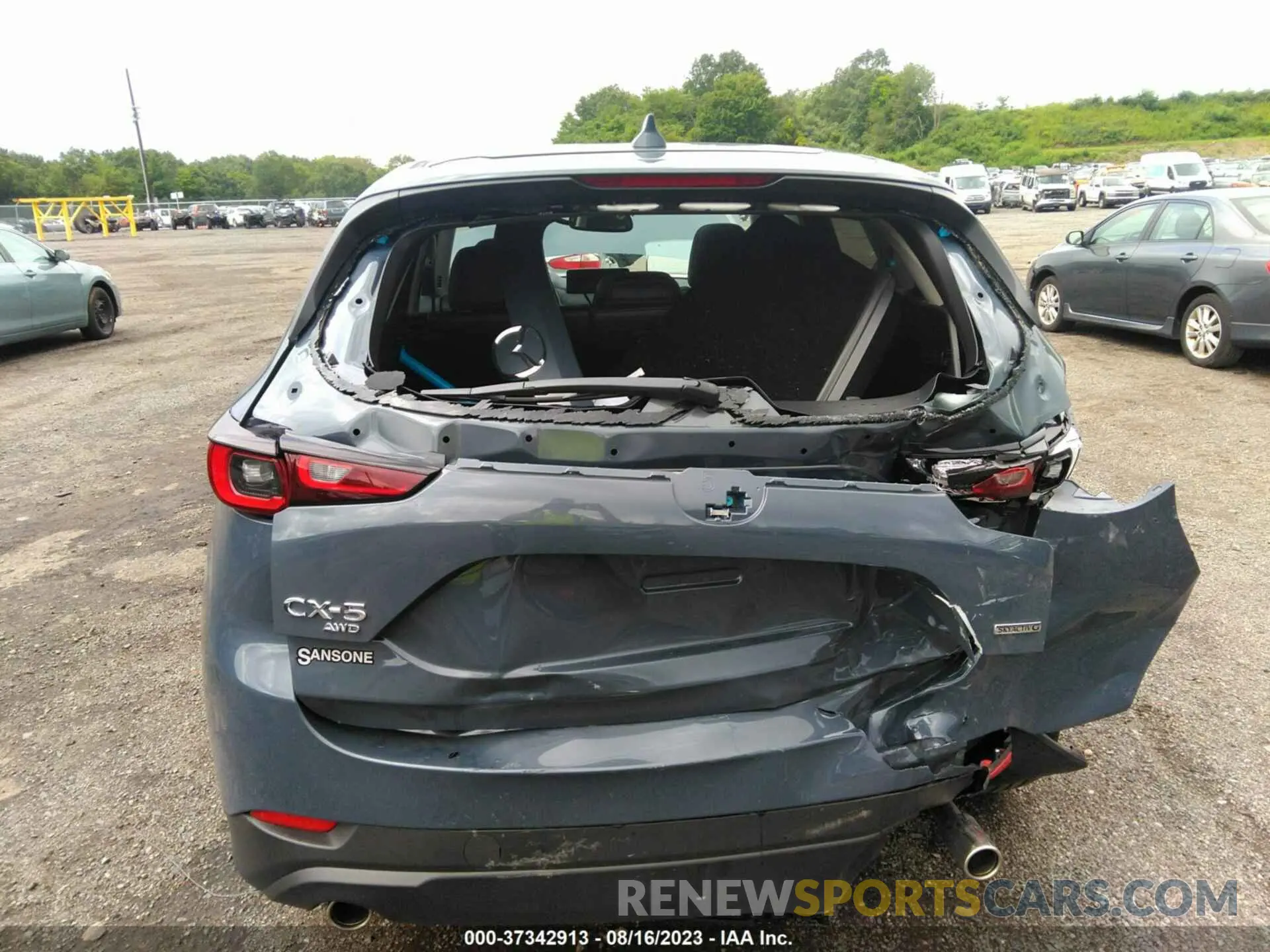 6 fotografías del automóvil dañado JM3KFBCM1P0209900 MAZDA CX-5 2023