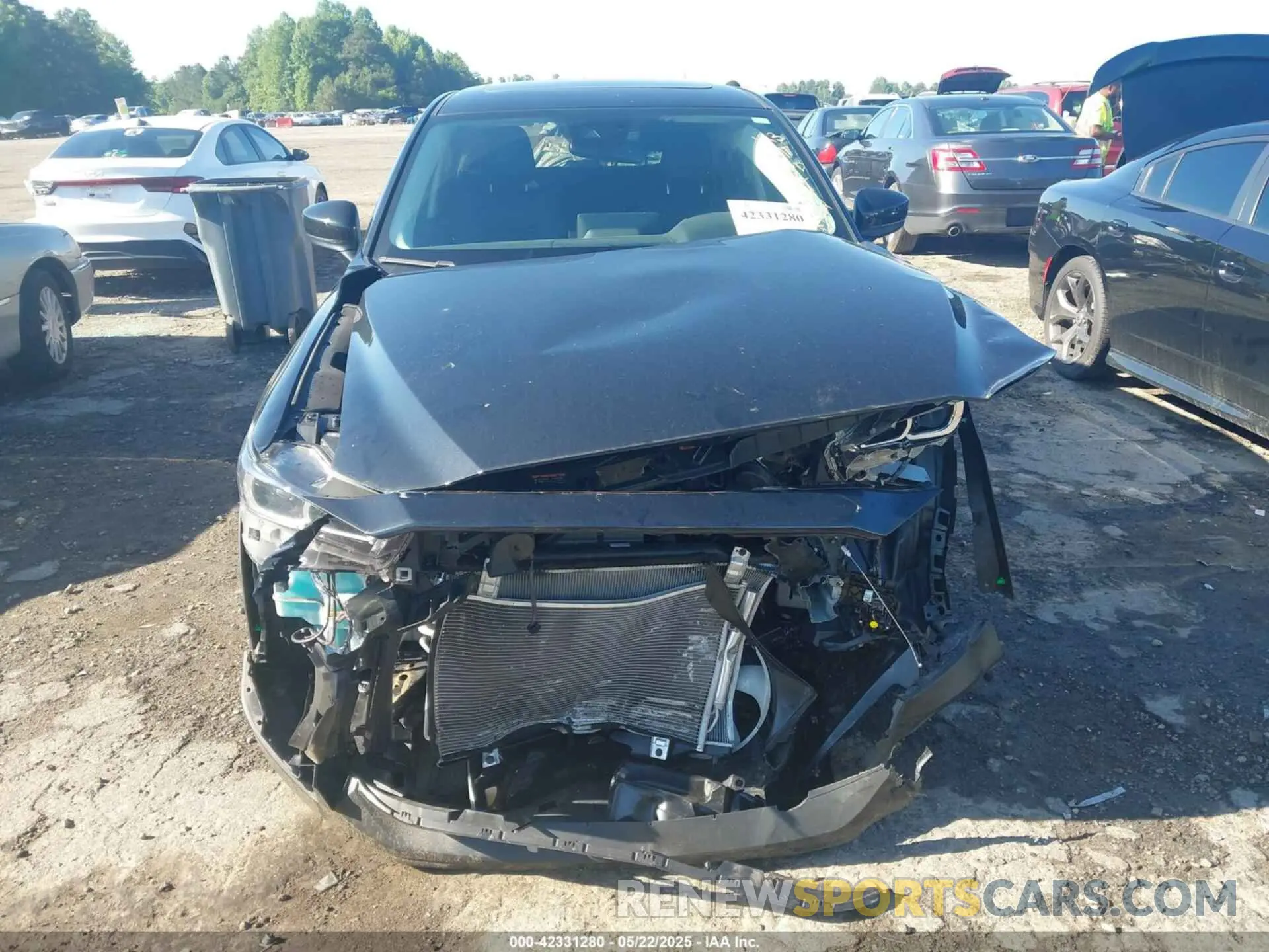 13 fotografías del automóvil dañado JM3KFBCM1P0264122 MAZDA CX-5 2023
