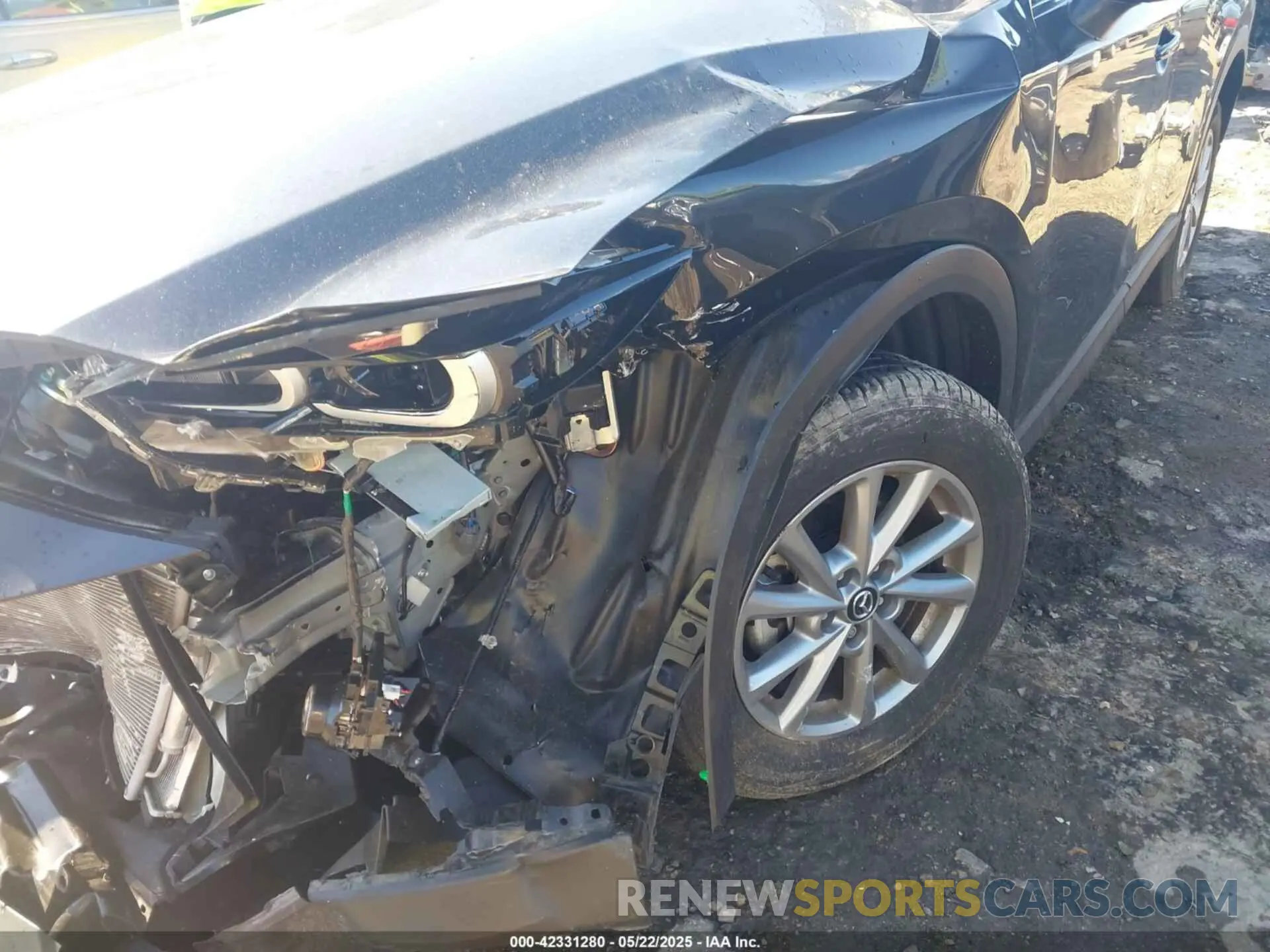 18 fotografías del automóvil dañado JM3KFBCM1P0264122 MAZDA CX-5 2023