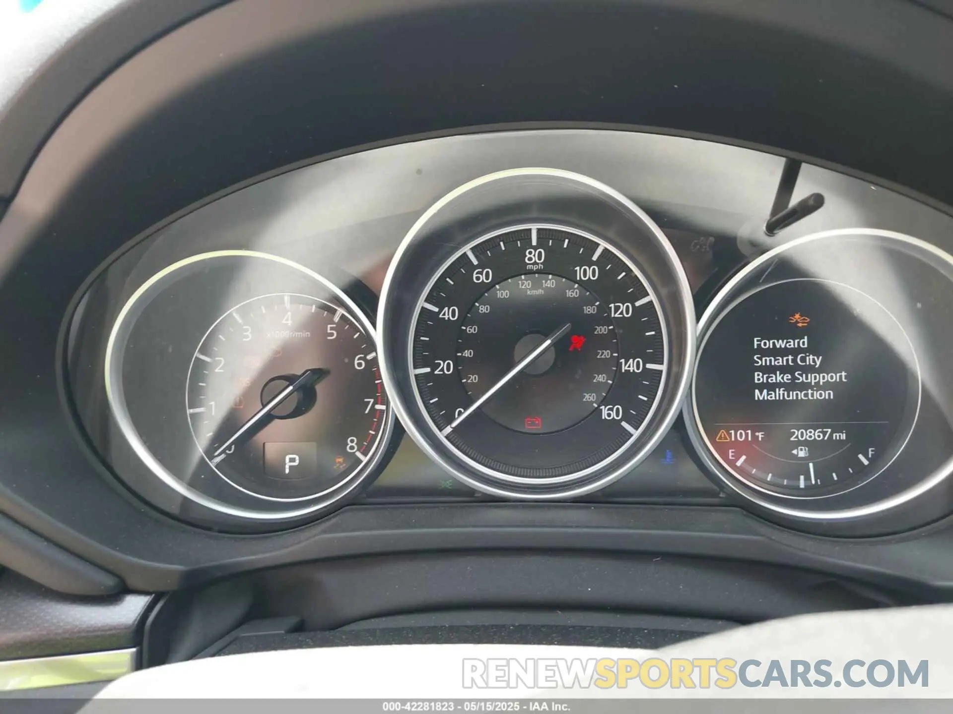 7 fotografías del automóvil dañado JM3KFBCM2P0223806 MAZDA CX-5 2023