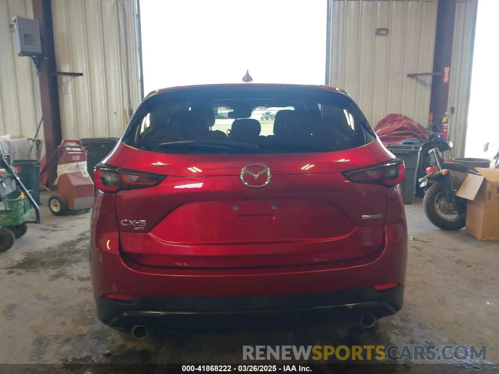 17 fotografías del automóvil dañado JM3KFBCM3P0146024 MAZDA CX-5 2023