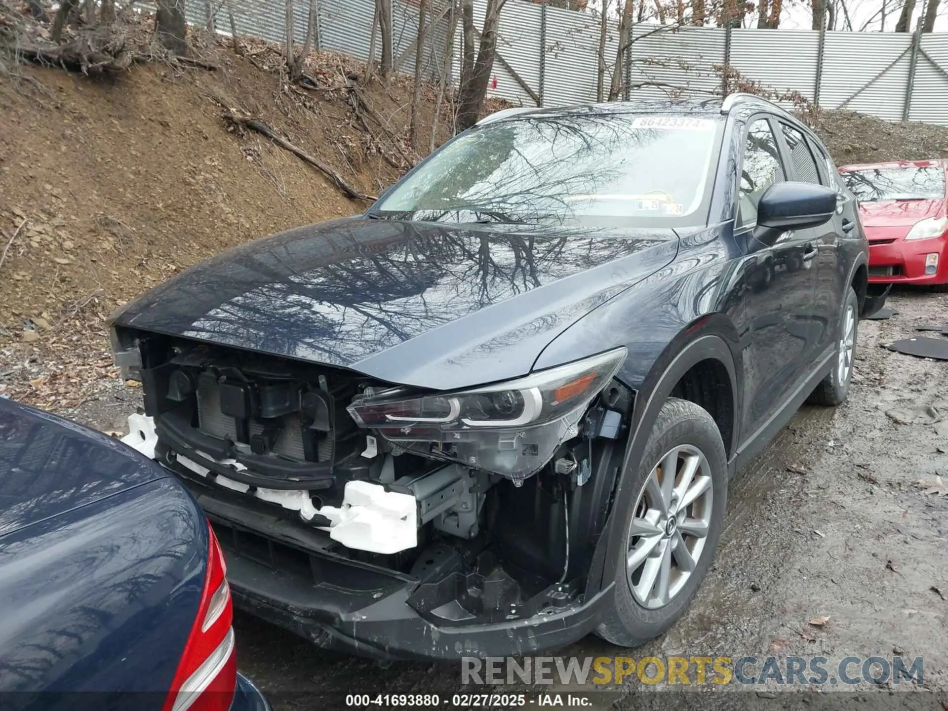 13 fotografías del automóvil dañado JM3KFBCM3P0244020 MAZDA CX-5 2023
