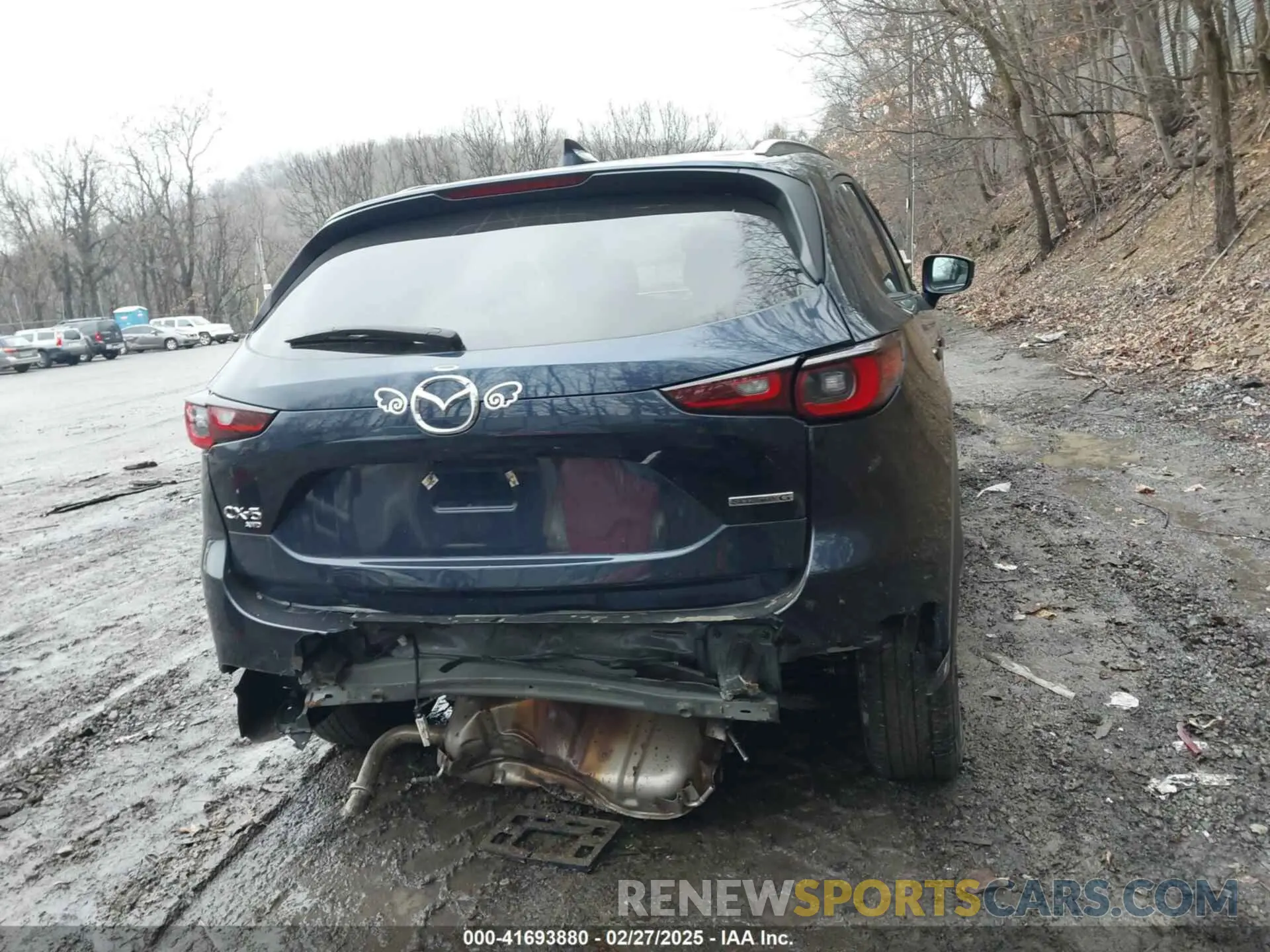 17 fotografías del automóvil dañado JM3KFBCM3P0244020 MAZDA CX-5 2023