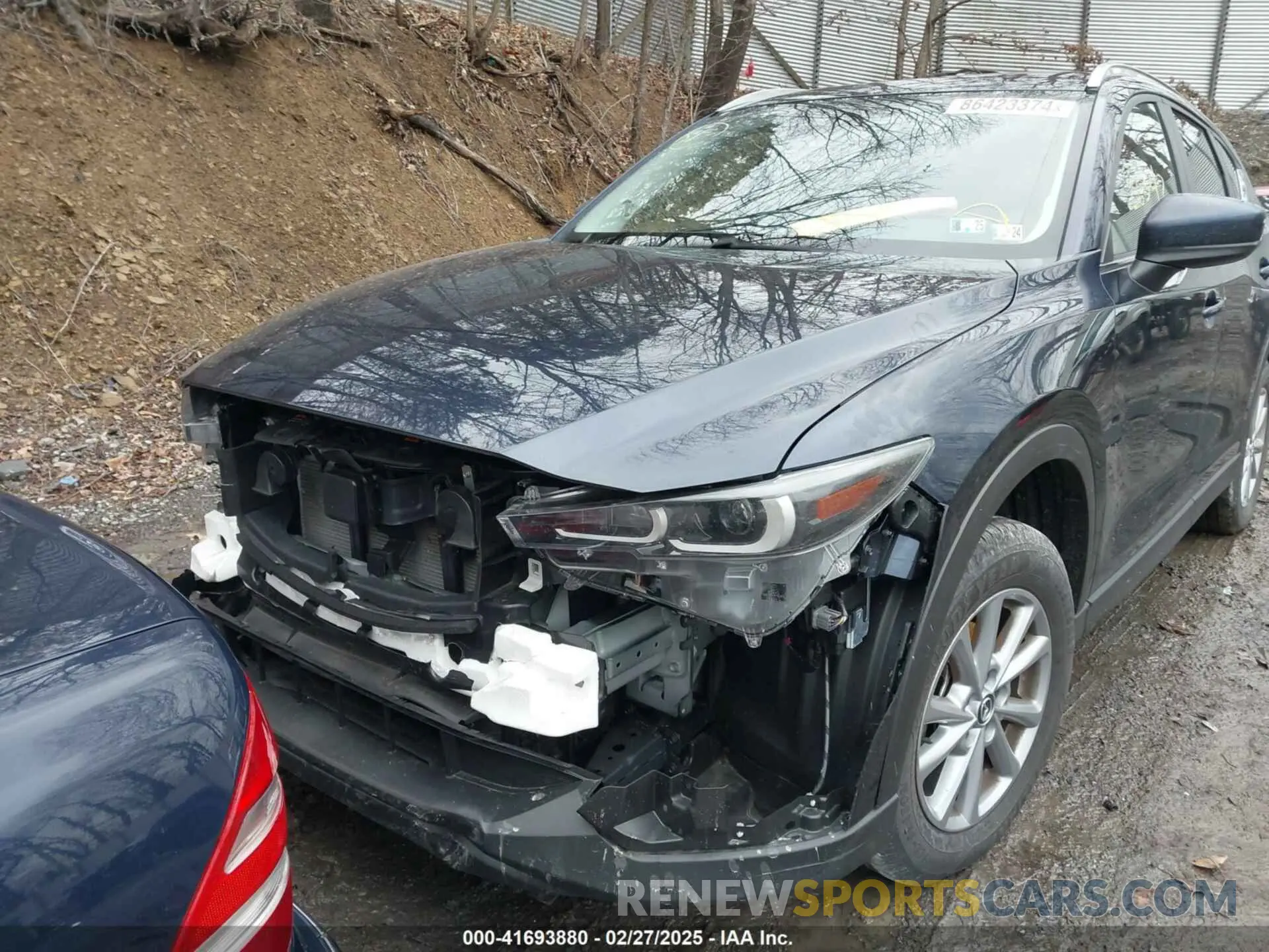 6 fotografías del automóvil dañado JM3KFBCM3P0244020 MAZDA CX-5 2023