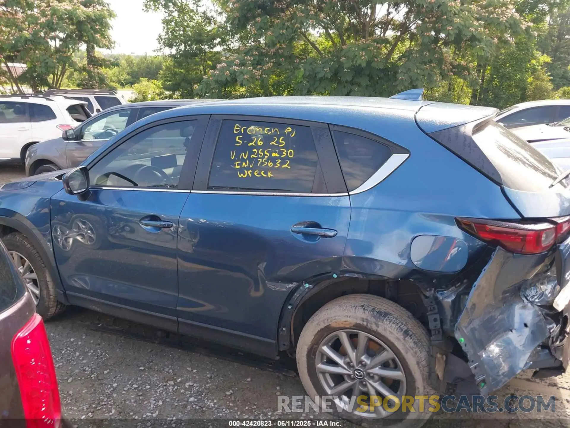 14 fotografías del automóvil dañado JM3KFBCM3P0255230 MAZDA CX-5 2023