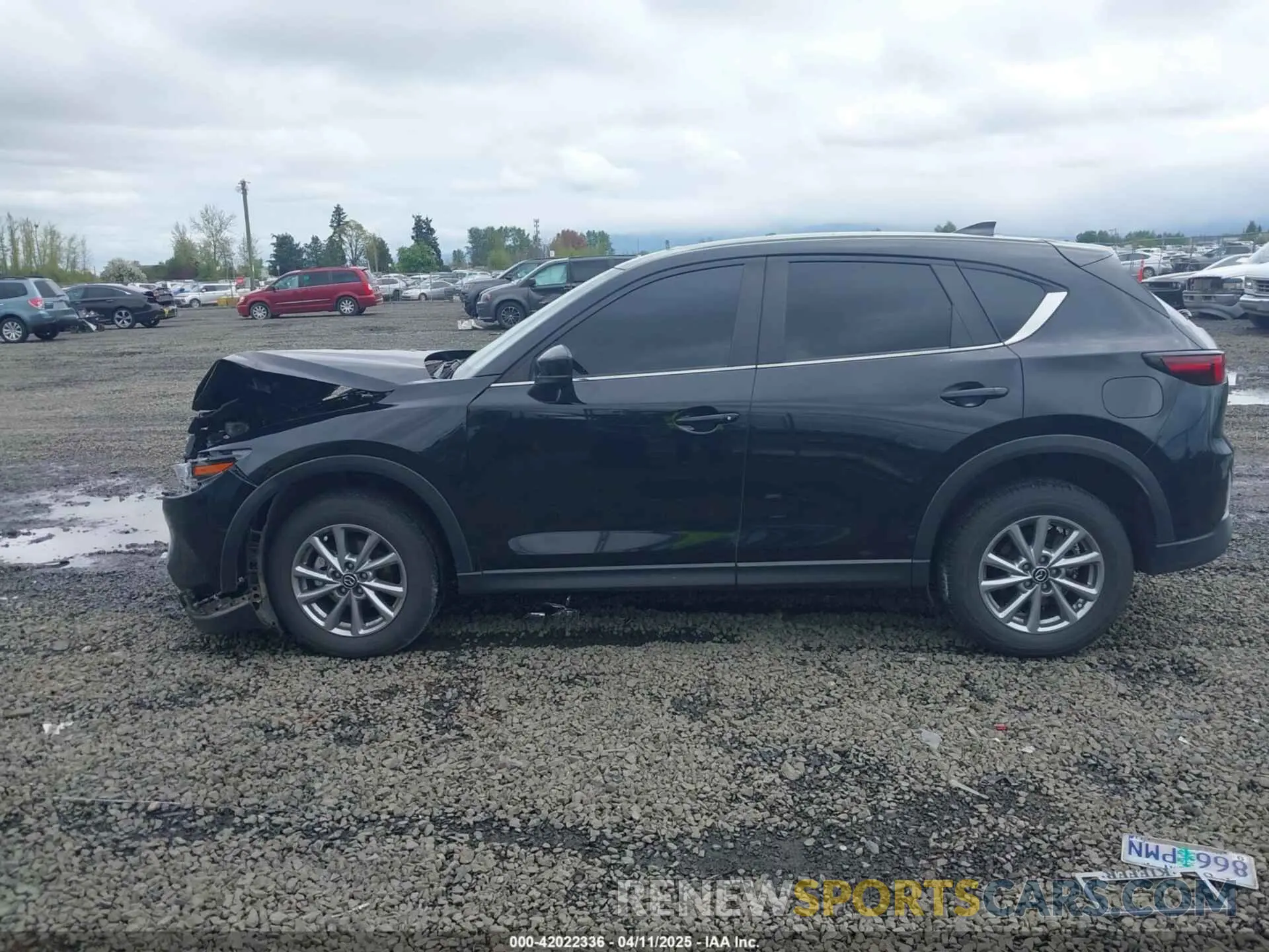 14 fotografías del automóvil dañado JM3KFBCM3P0270620 MAZDA CX-5 2023