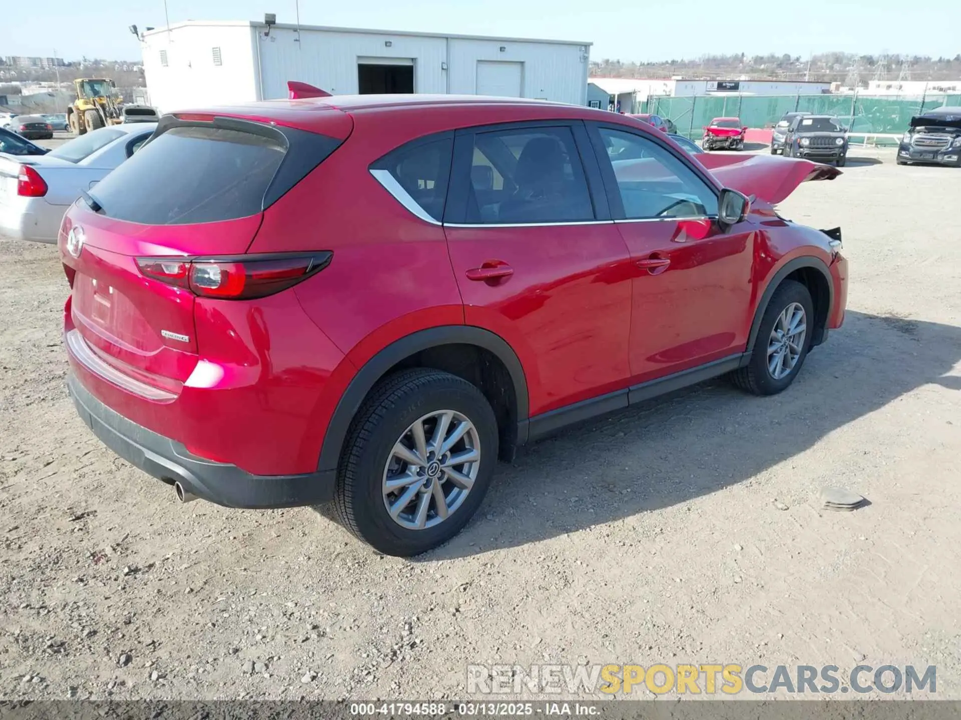 4 fotografías del automóvil dañado JM3KFBCM4P0130107 MAZDA CX-5 2023
