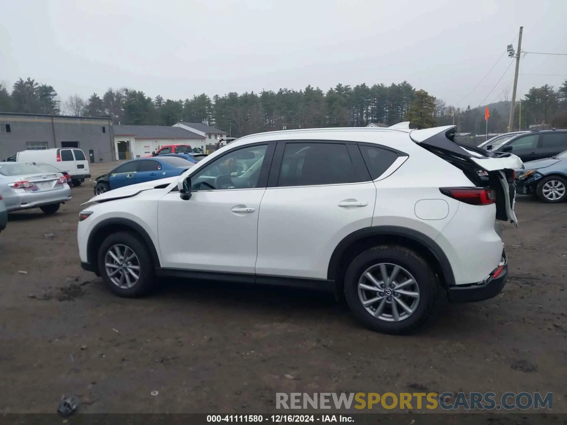 14 fotografías del automóvil dañado JM3KFBCM4P0233558 MAZDA CX-5 2023
