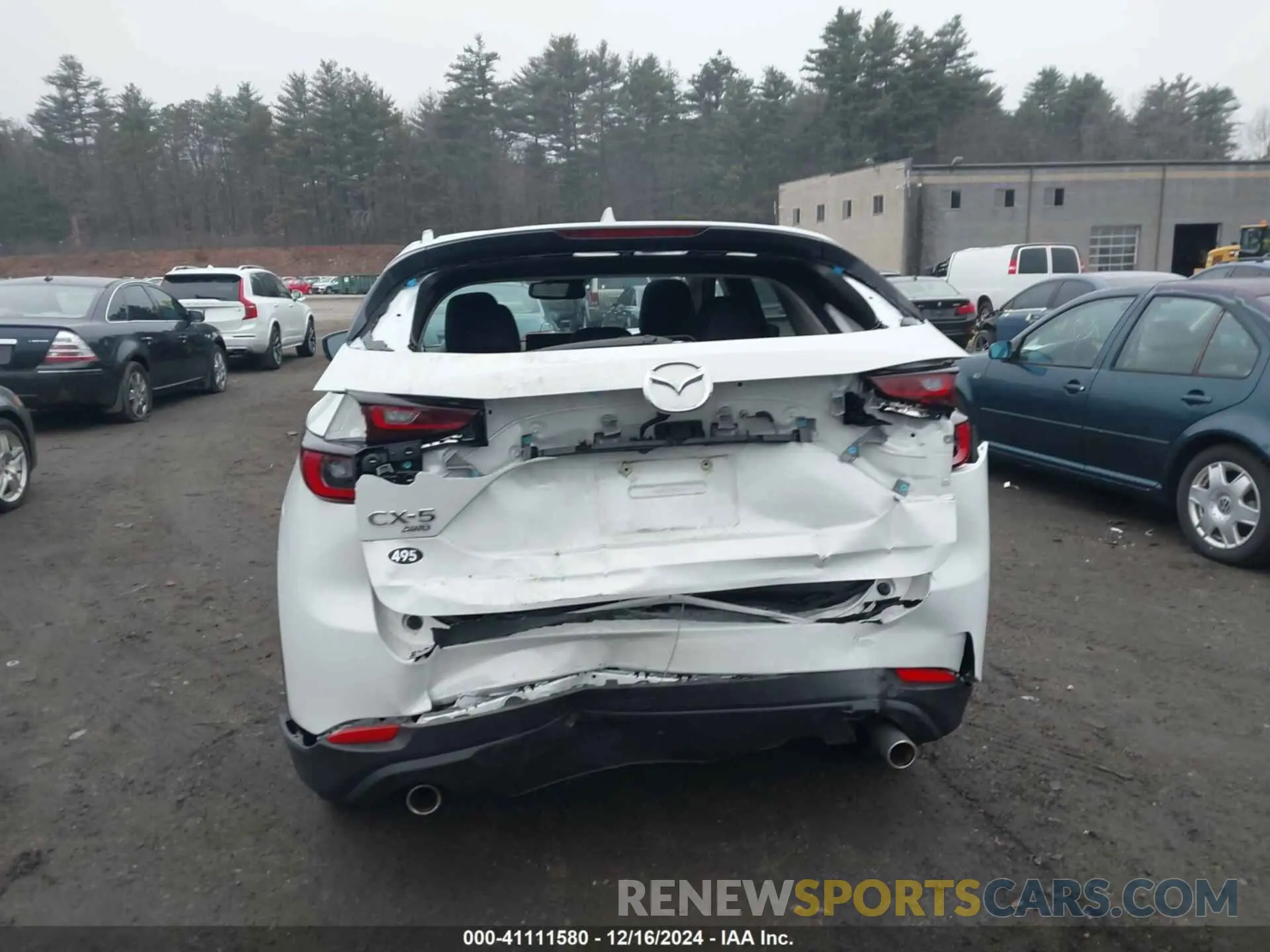 16 fotografías del automóvil dañado JM3KFBCM4P0233558 MAZDA CX-5 2023