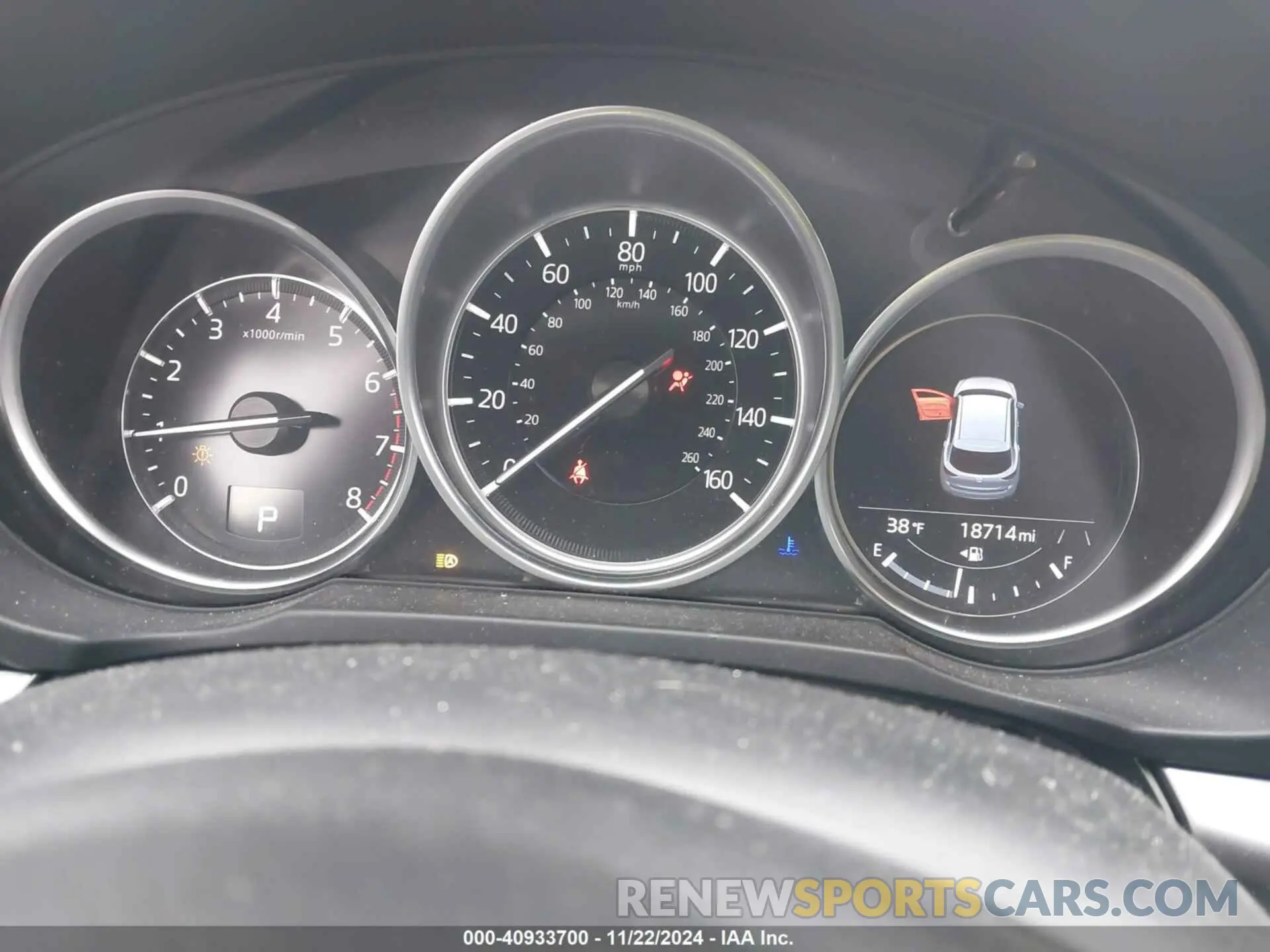 7 fotografías del automóvil dañado JM3KFBCM4P0264891 MAZDA CX-5 2023