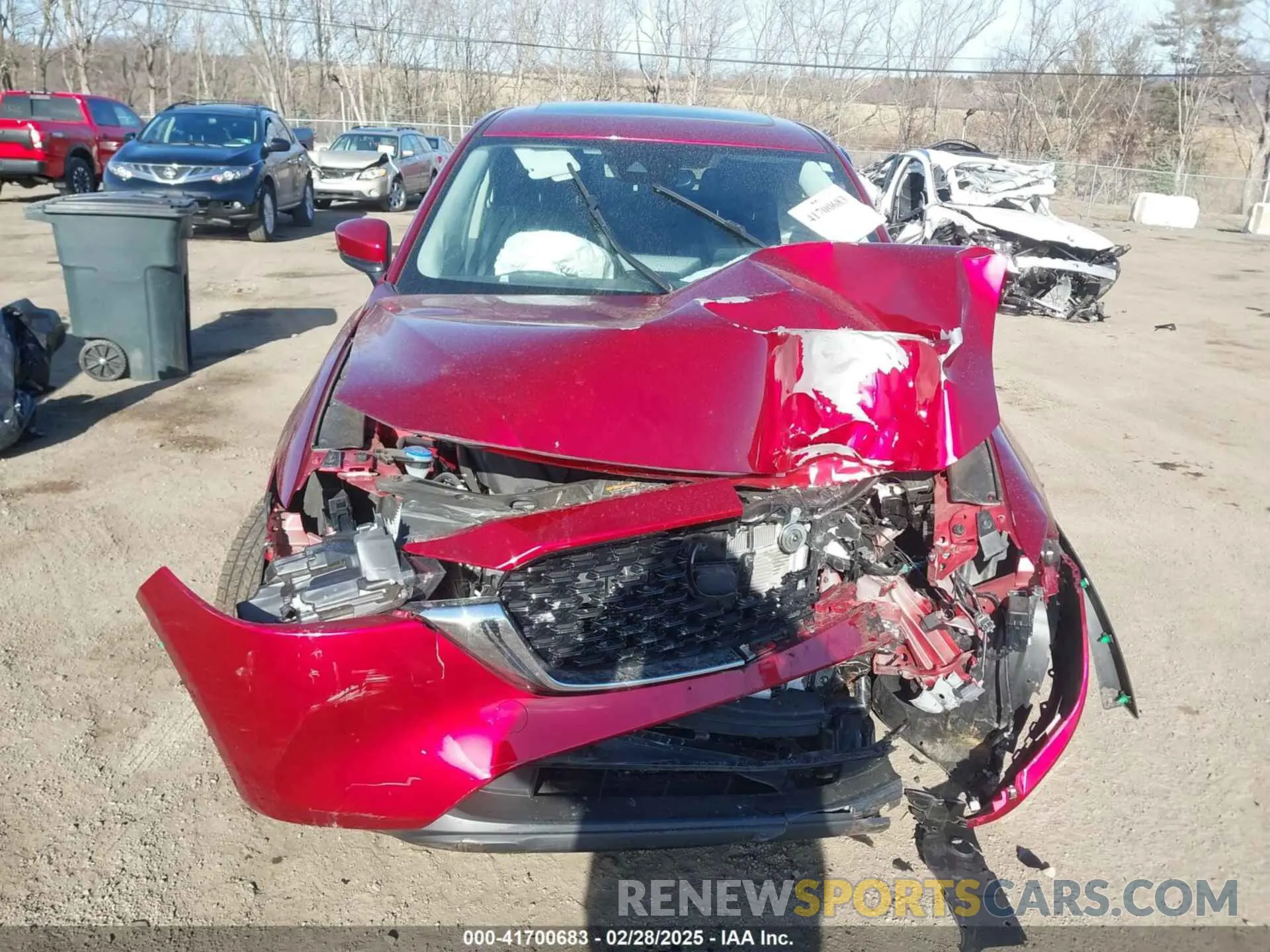 12 fotografías del automóvil dañado JM3KFBCM6P0101613 MAZDA CX-5 2023