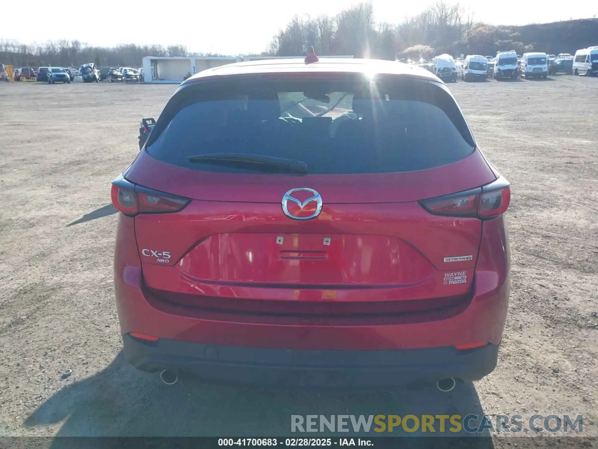 16 fotografías del automóvil dañado JM3KFBCM6P0101613 MAZDA CX-5 2023
