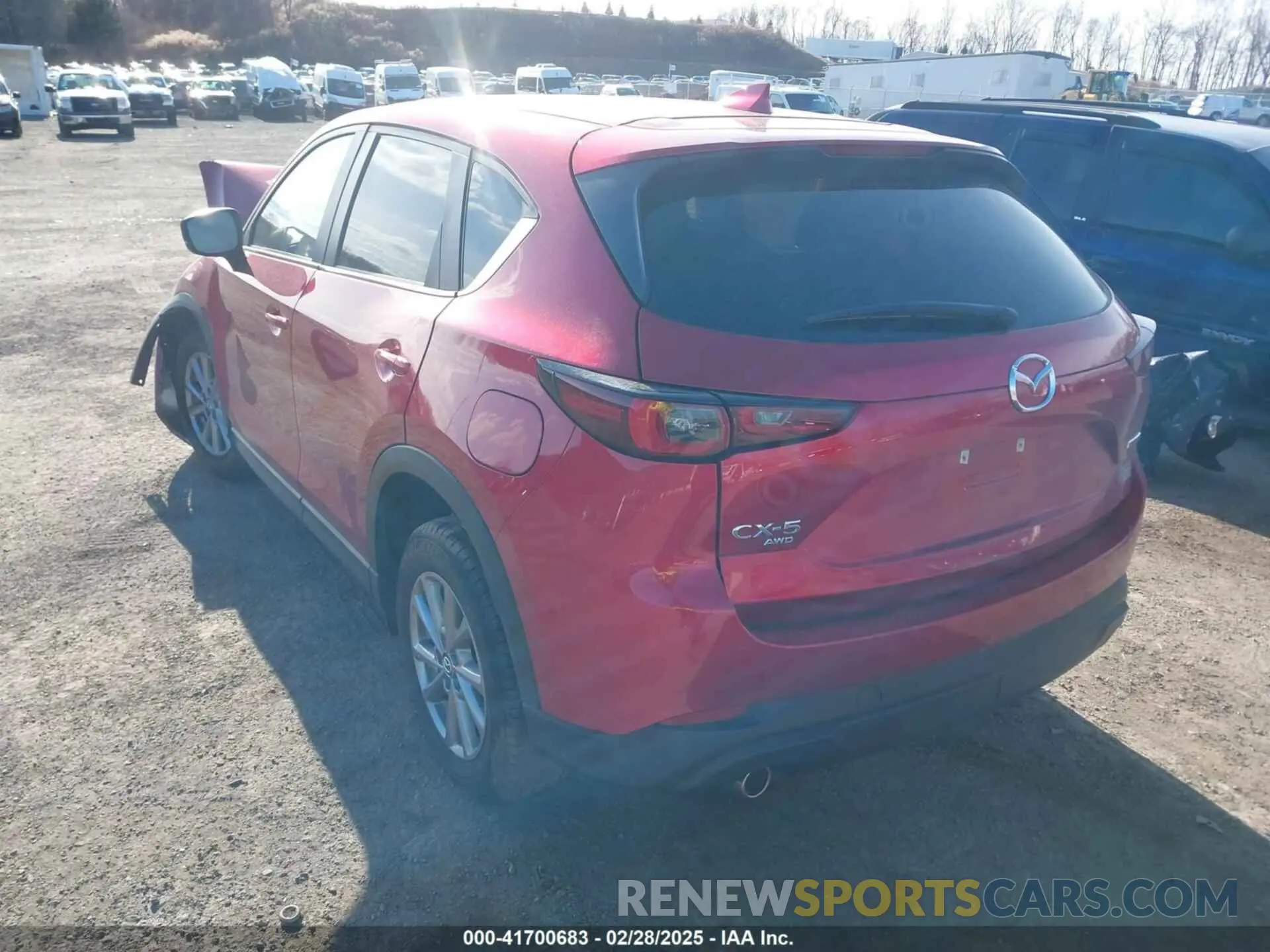 3 fotografías del automóvil dañado JM3KFBCM6P0101613 MAZDA CX-5 2023