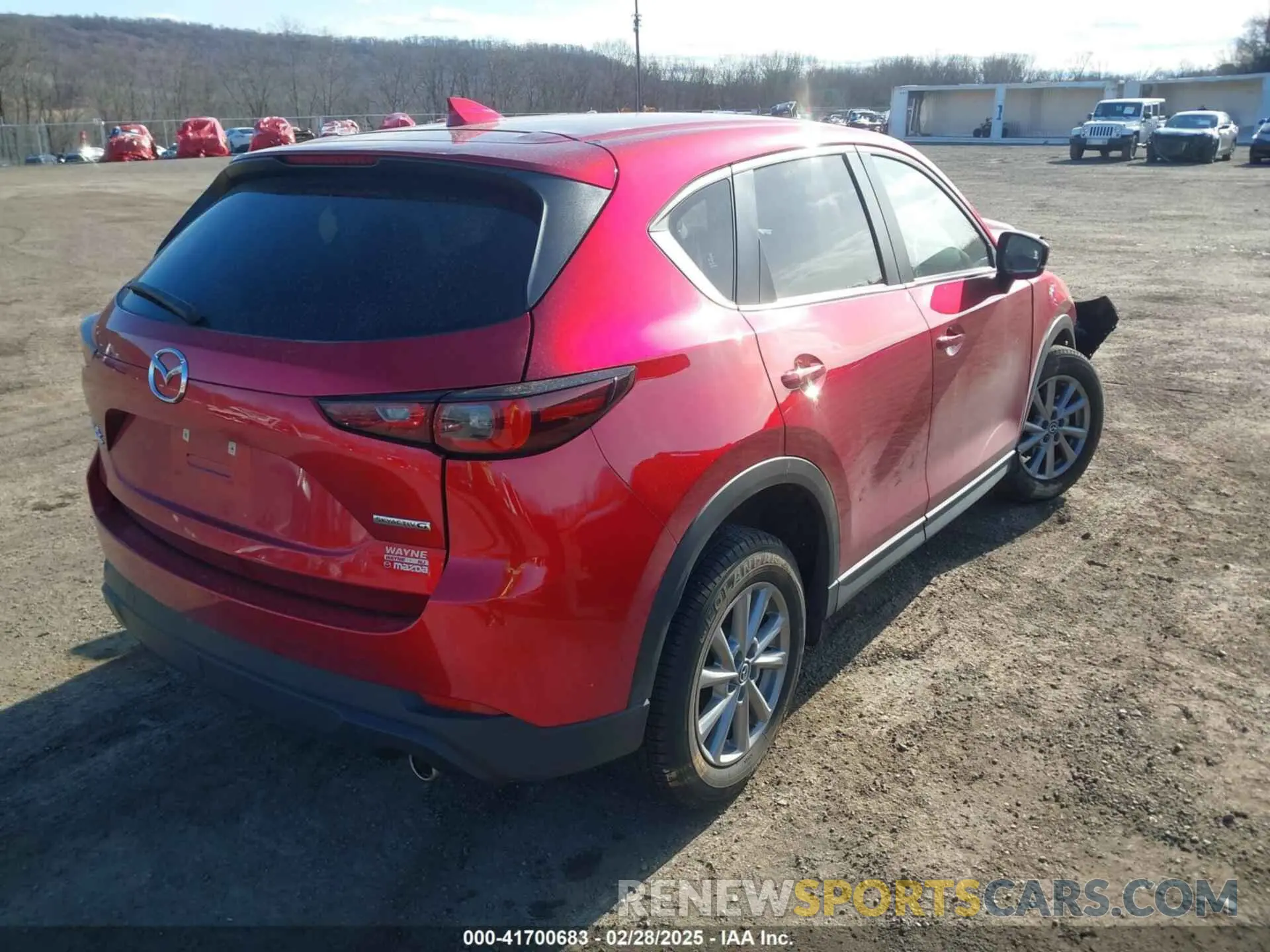 4 fotografías del automóvil dañado JM3KFBCM6P0101613 MAZDA CX-5 2023