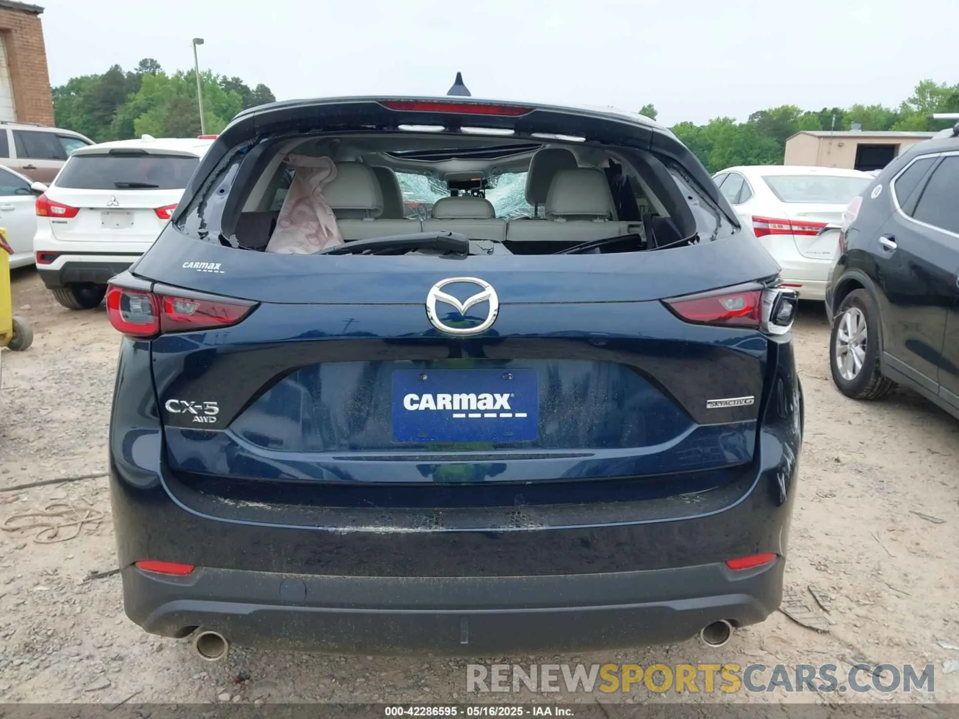16 fotografías del automóvil dañado JM3KFBCM6P0251947 MAZDA CX-5 2023