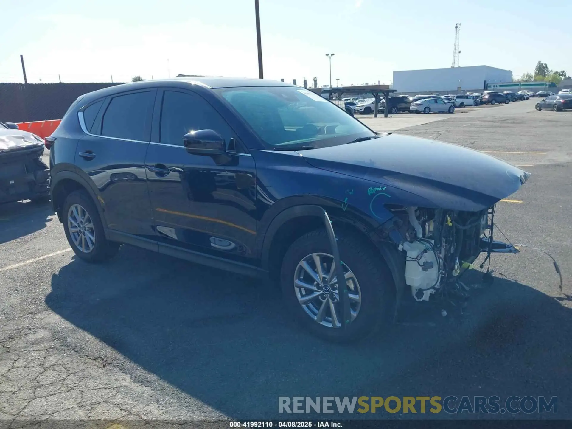 1 fotografías del automóvil dañado JM3KFBCM7P0197669 MAZDA CX-5 2023