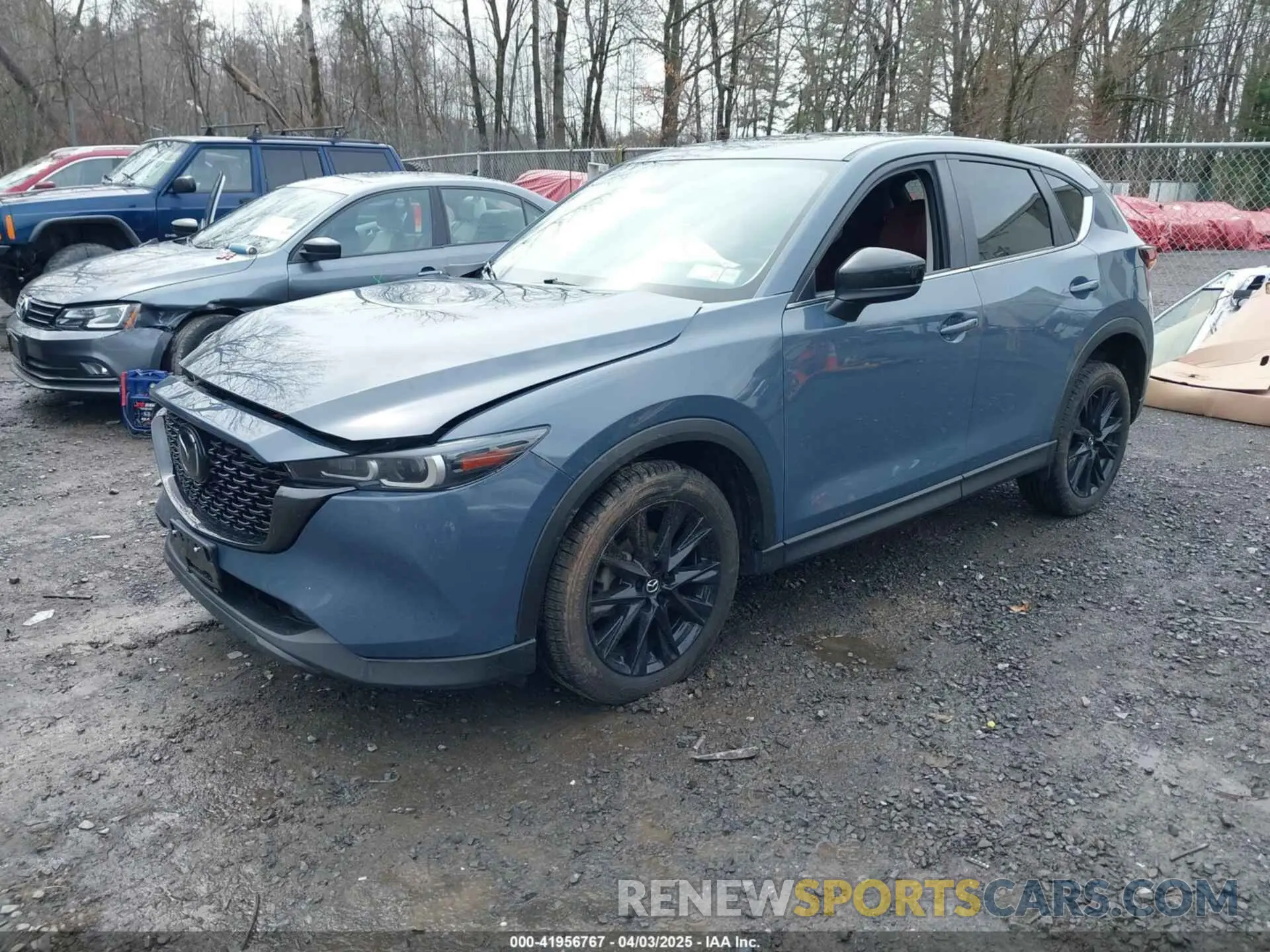 2 fotografías del automóvil dañado JM3KFBCM7P0210971 MAZDA CX-5 2023
