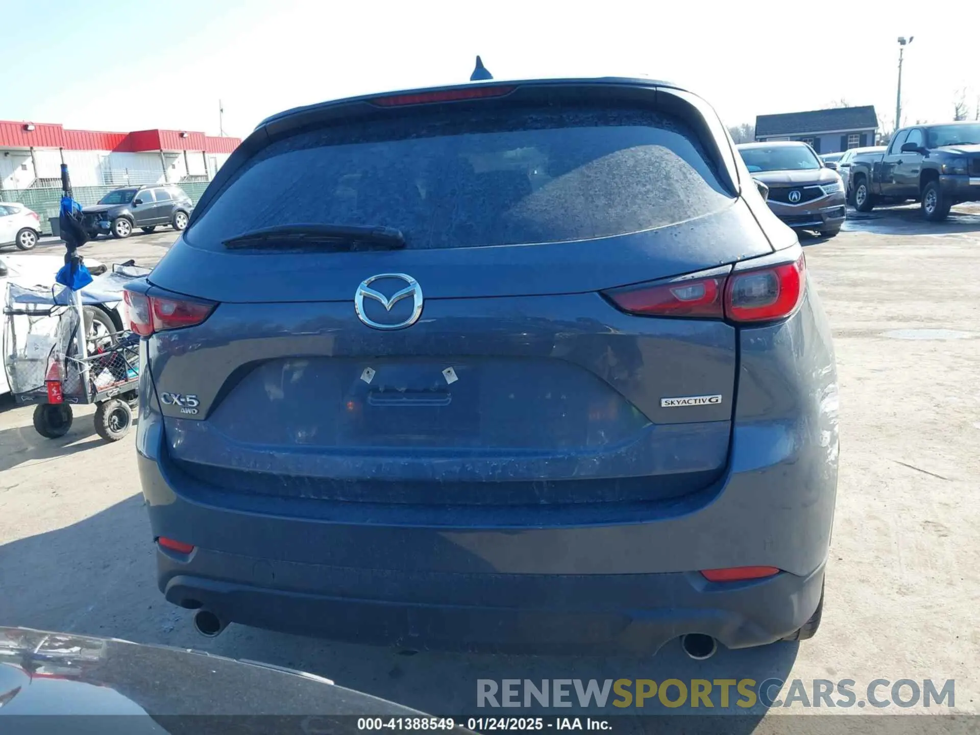 16 fotografías del automóvil dañado JM3KFBCM8P0112872 MAZDA CX-5 2023