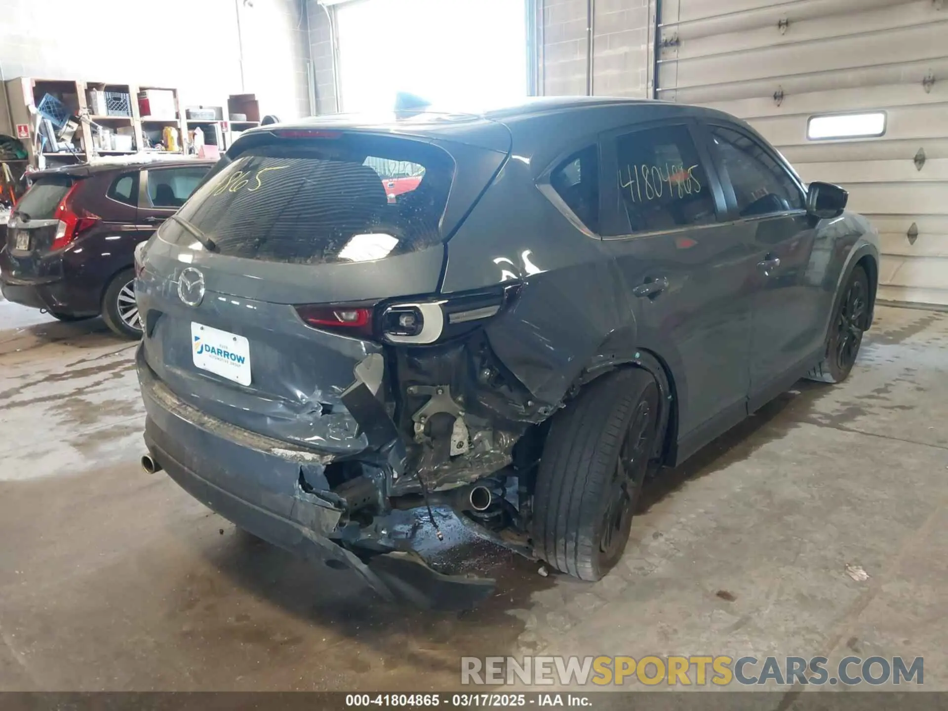 6 fotografías del automóvil dañado JM3KFBCM8P0211434 MAZDA CX-5 2023