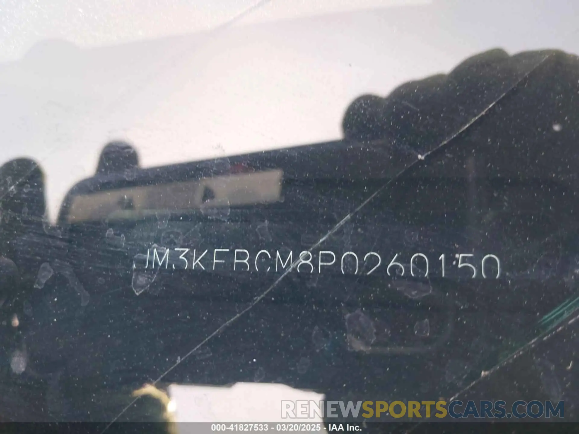 16 fotografías del automóvil dañado JM3KFBCM8P0260150 MAZDA CX-5 2023